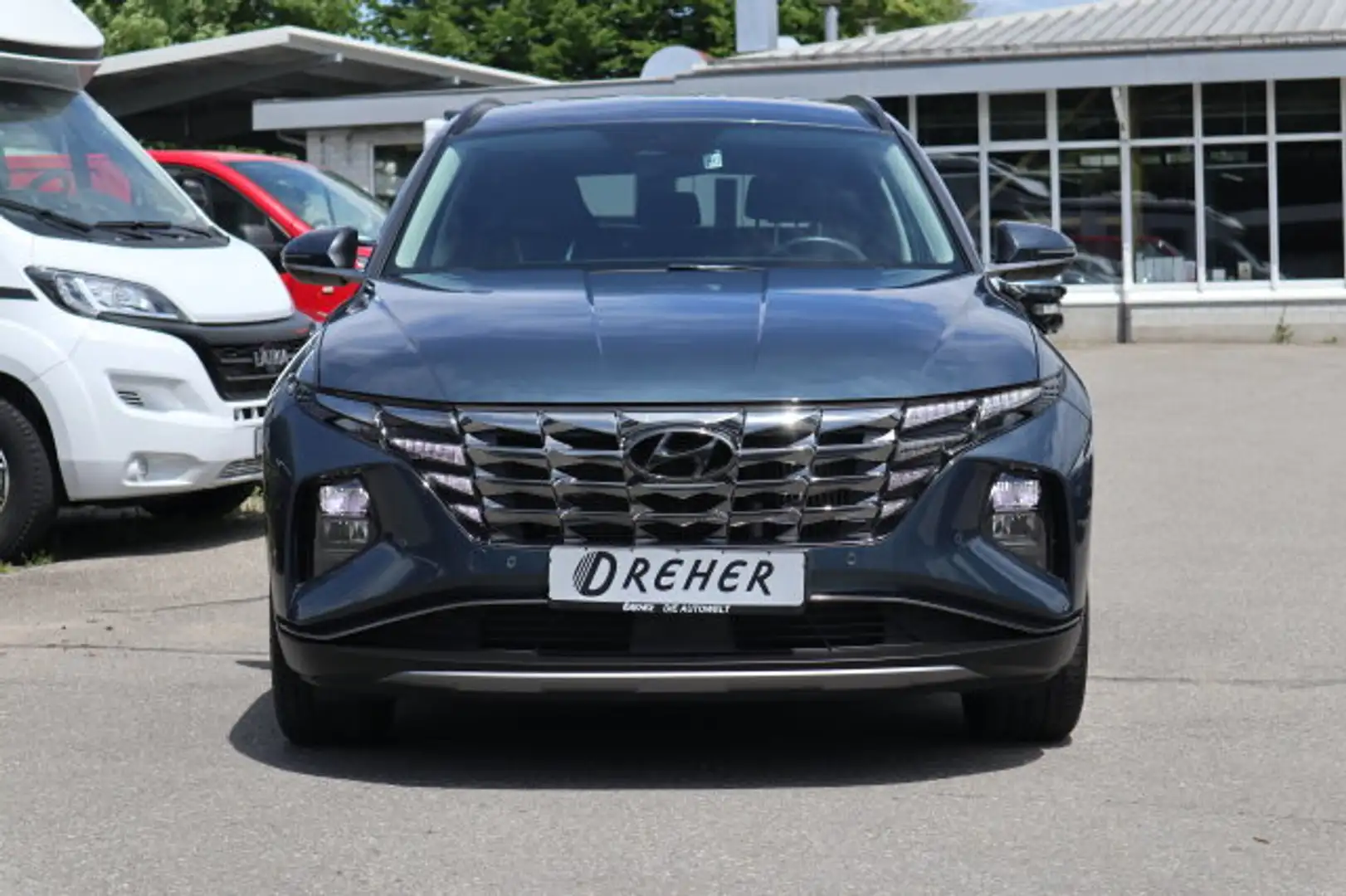 Hyundai TUCSON Tucson 1.6 T-GDI Prime Mild-Hybrid 2WD Navi/LED BC Blau - 2