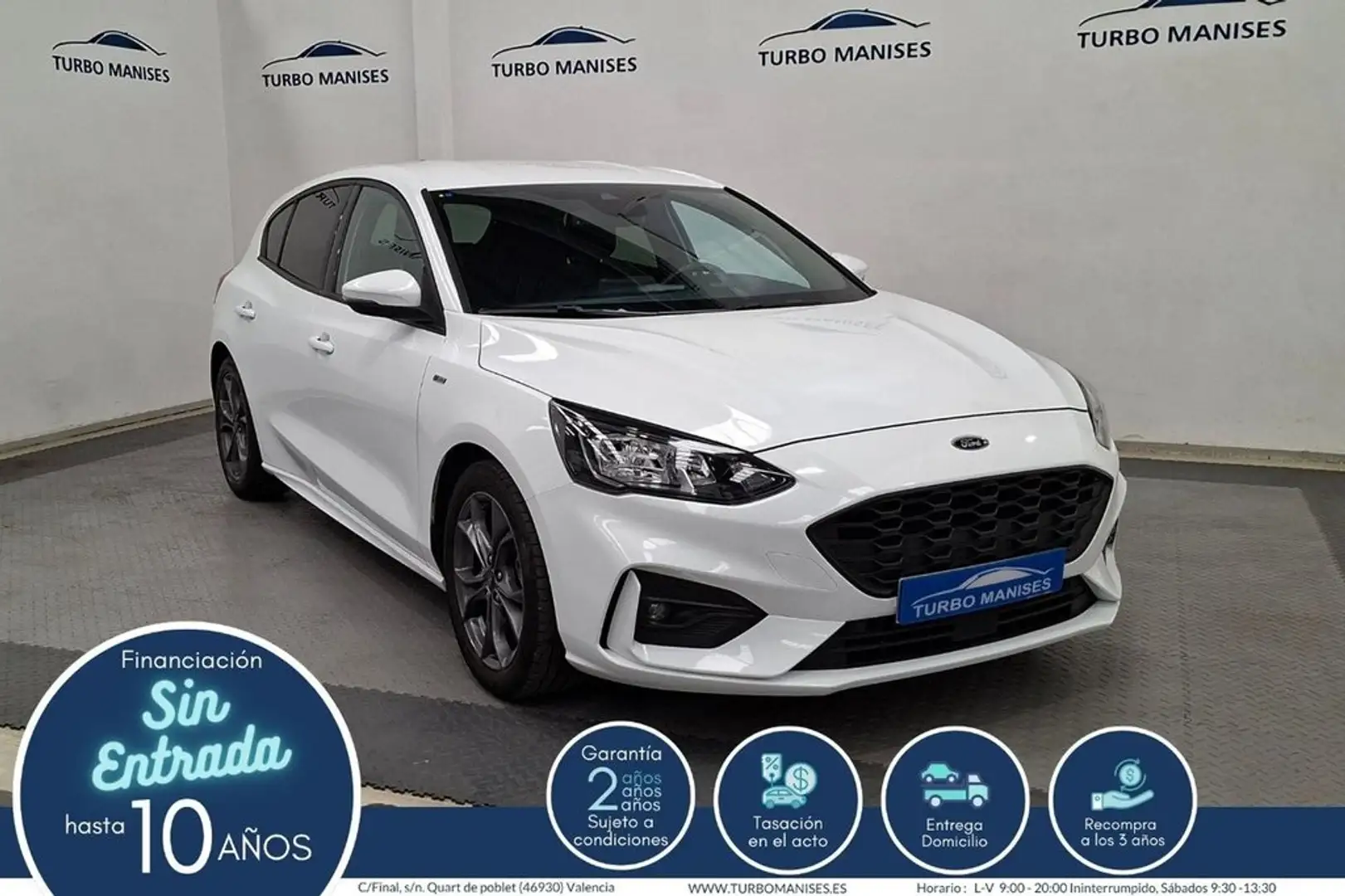 Ford Focus 1.5Ecoblue ST Line 120 Blanco - 1