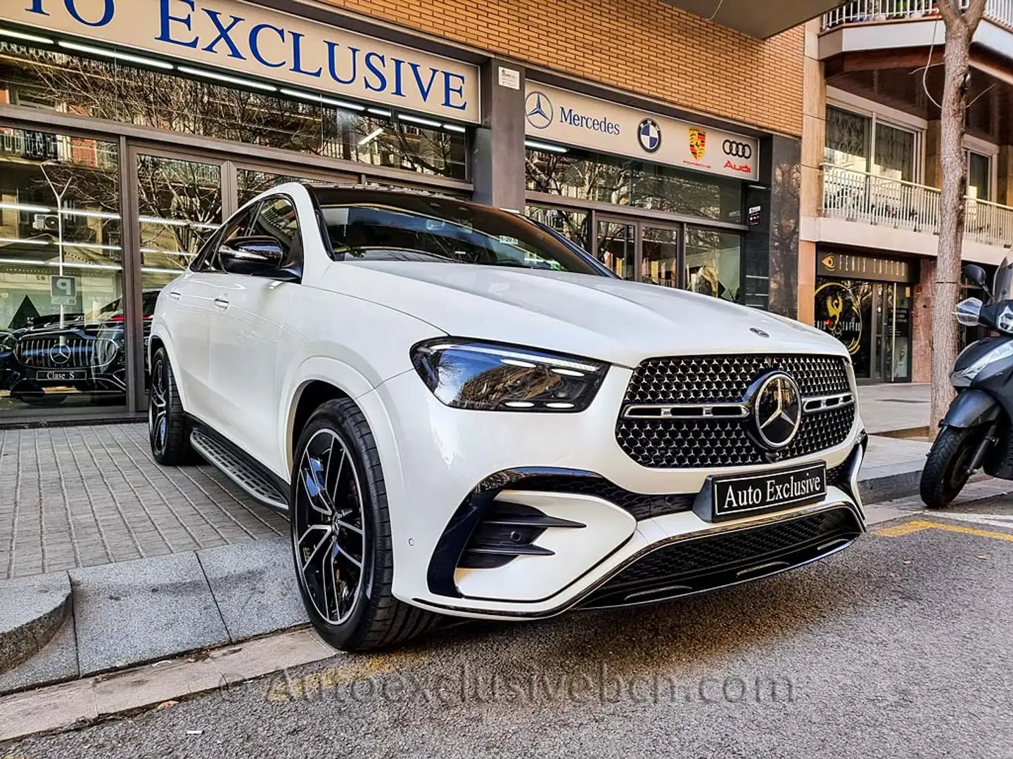 Mercedes-Benz GLE 350 Coupé 350de 4Matic Aut. Blanc - 1