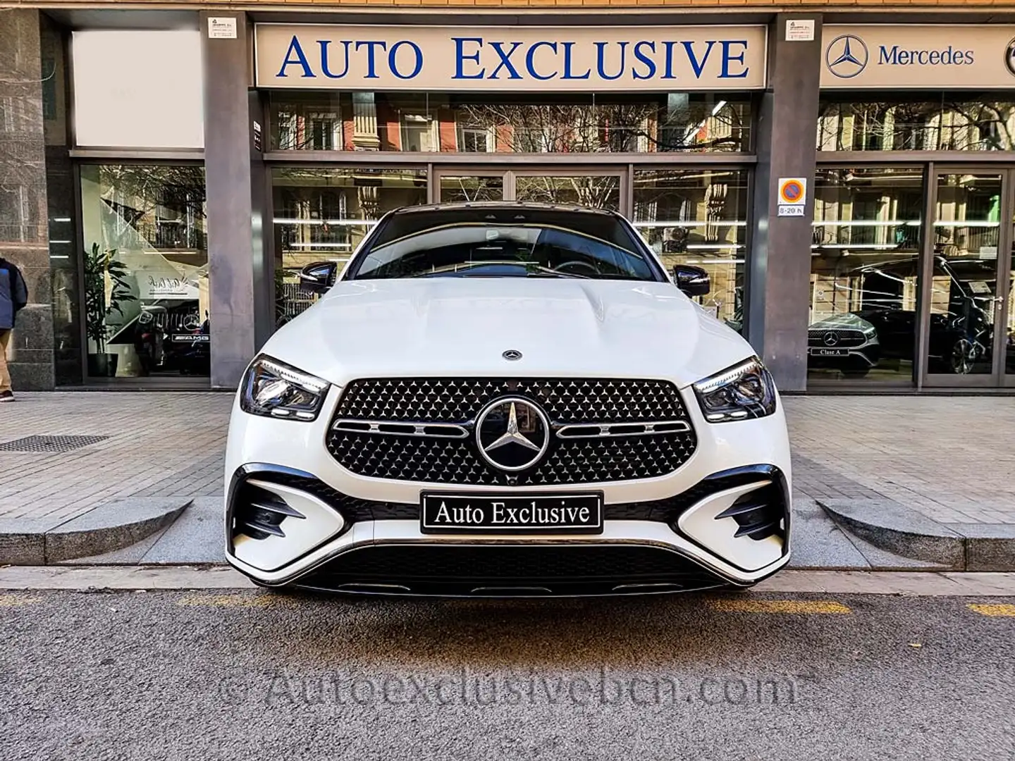 Mercedes-Benz GLE 350 Coupé 350de 4Matic Aut. Blanc - 2