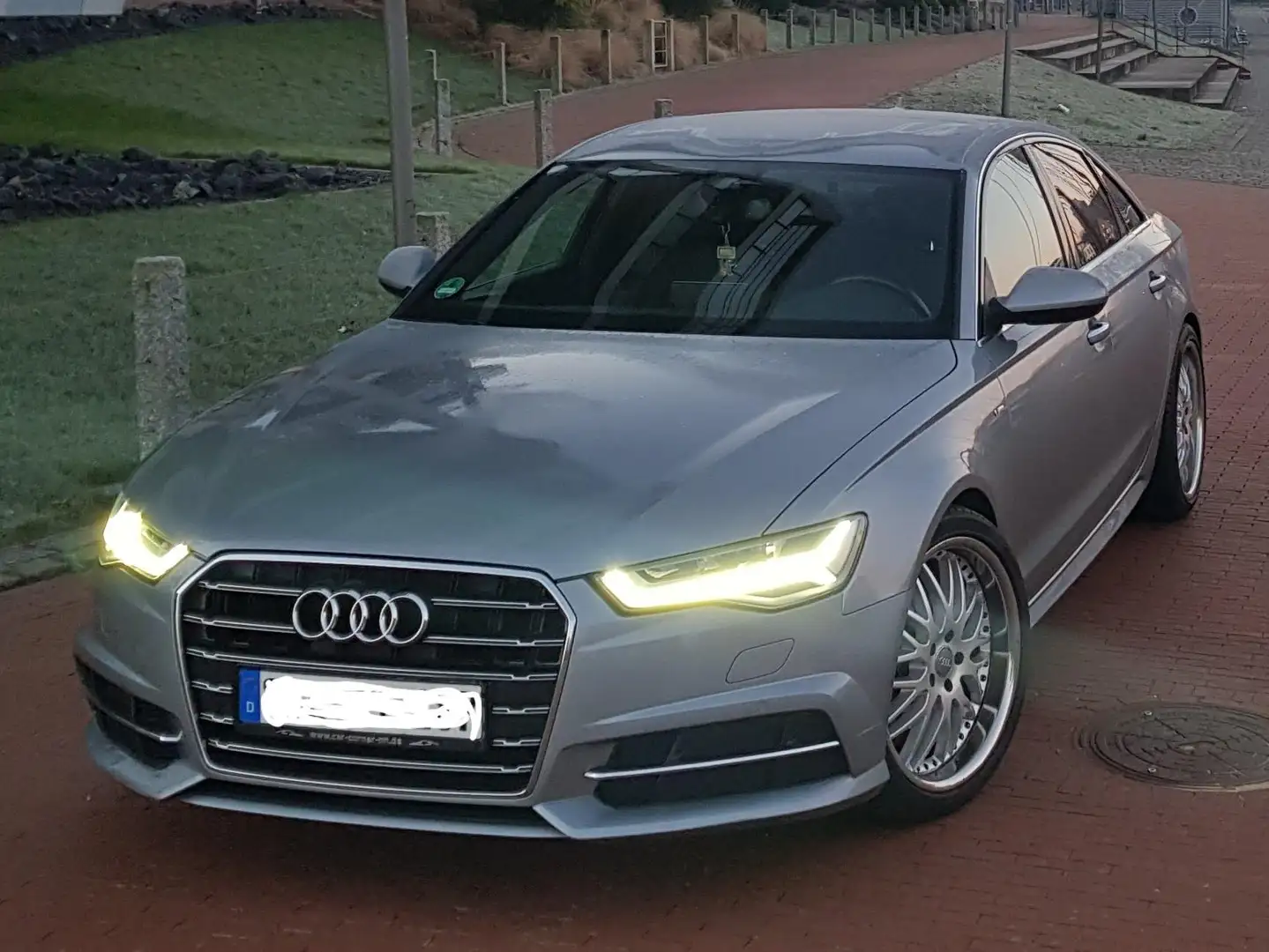 Audi A6 A6 2.0 TDI ultra 3xSline Grau - 2