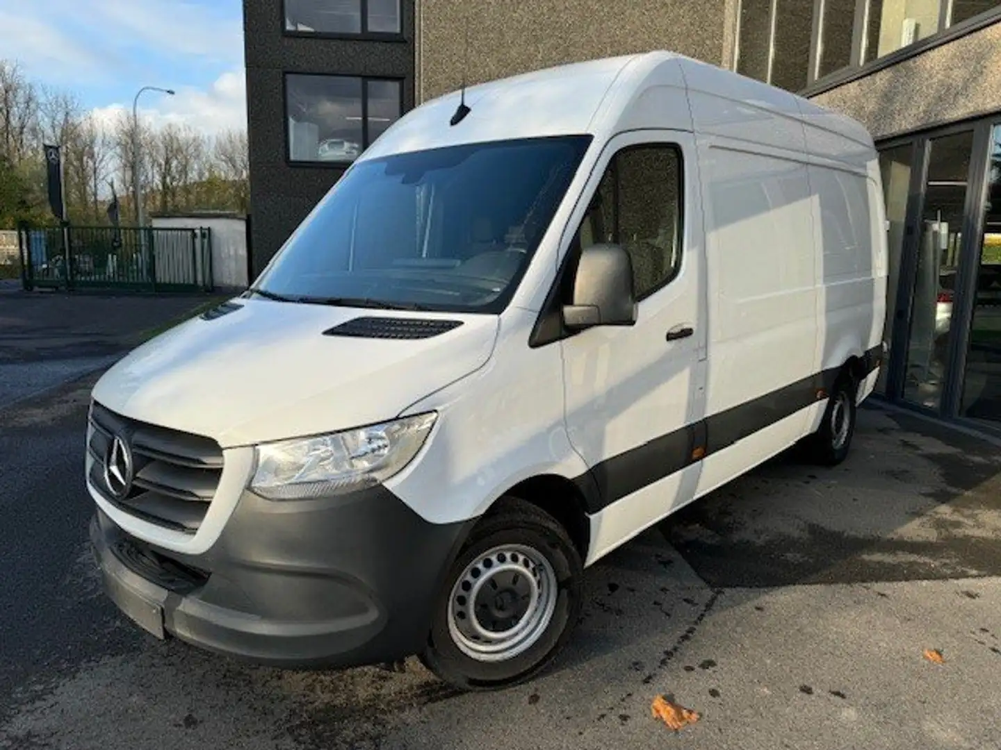 Mercedes-Benz Sprinter 317 CDI A2 H2 - CAMERA - CRUISE - HOUTINLEG Wit - 1
