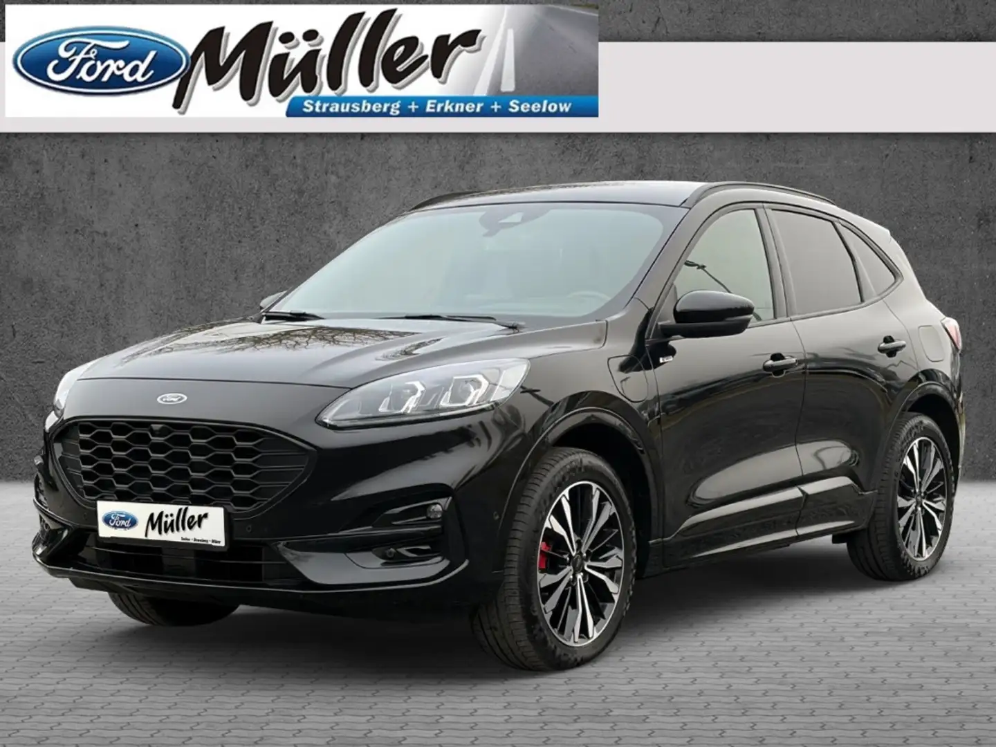 Ford Kuga 2.5 PHEV Plug-In Hybrid ST-Line X Schwarz - 1
