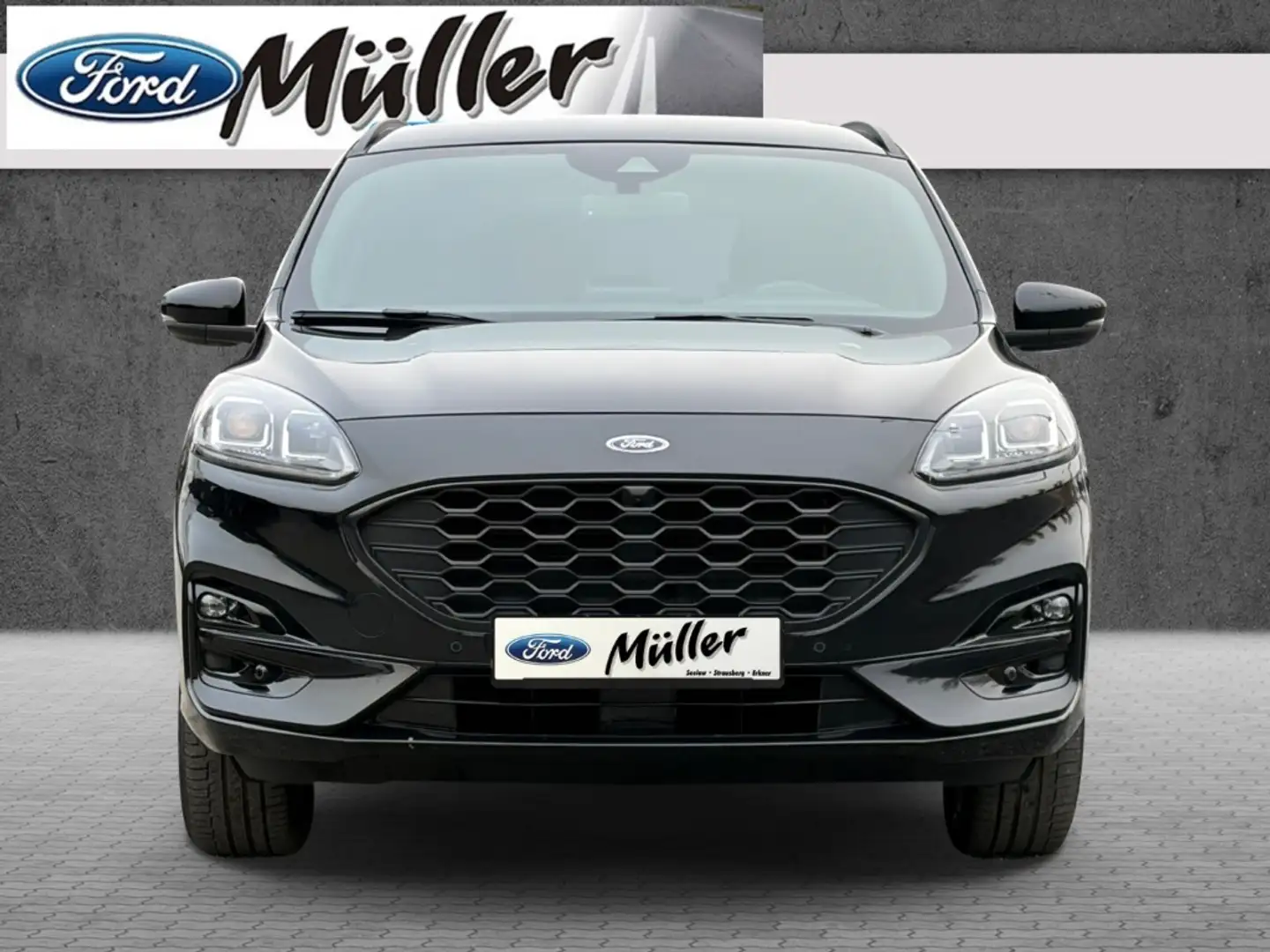 Ford Kuga 2.5 PHEV Plug-In Hybrid ST-Line X Schwarz - 2