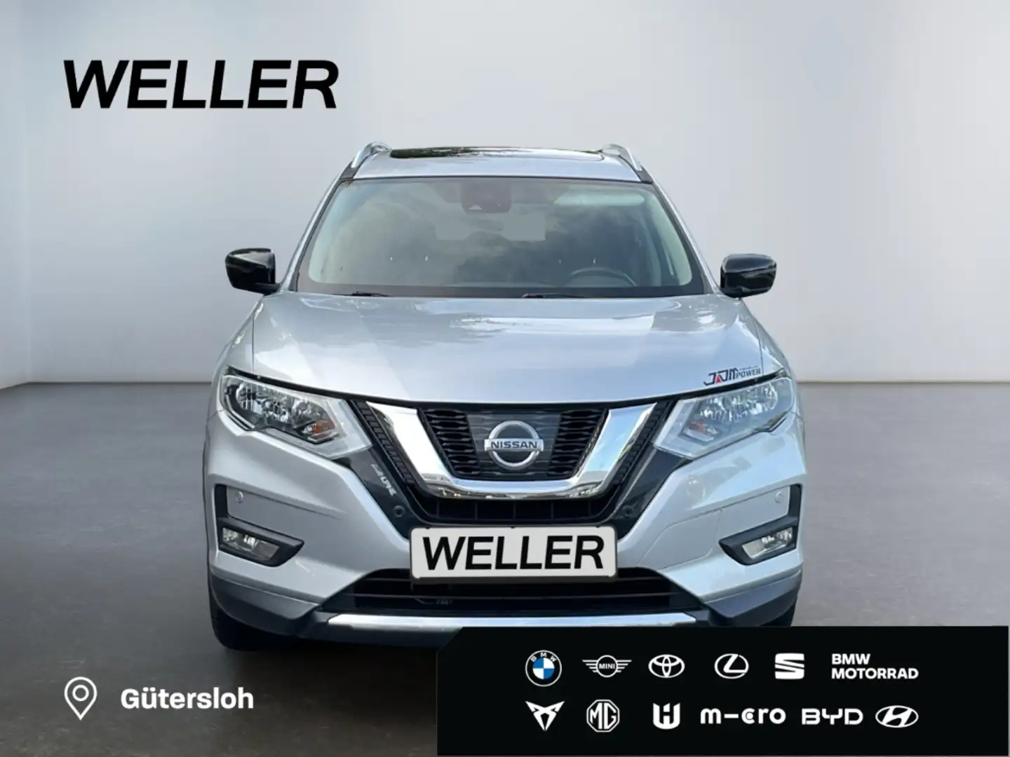 Nissan X-Trail 1.6 DIG-T Acenta *360°*LED*7-Si*Pano*SHZ* Silber - 2