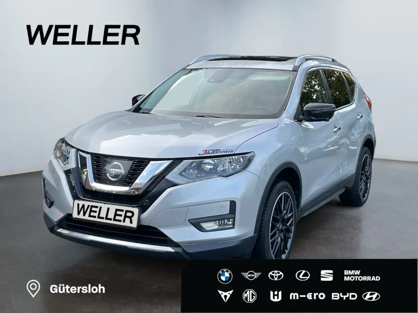 Nissan X-Trail 1.6 DIG-T Acenta *360°*LED*7-Si*Pano*SHZ* Silber - 1