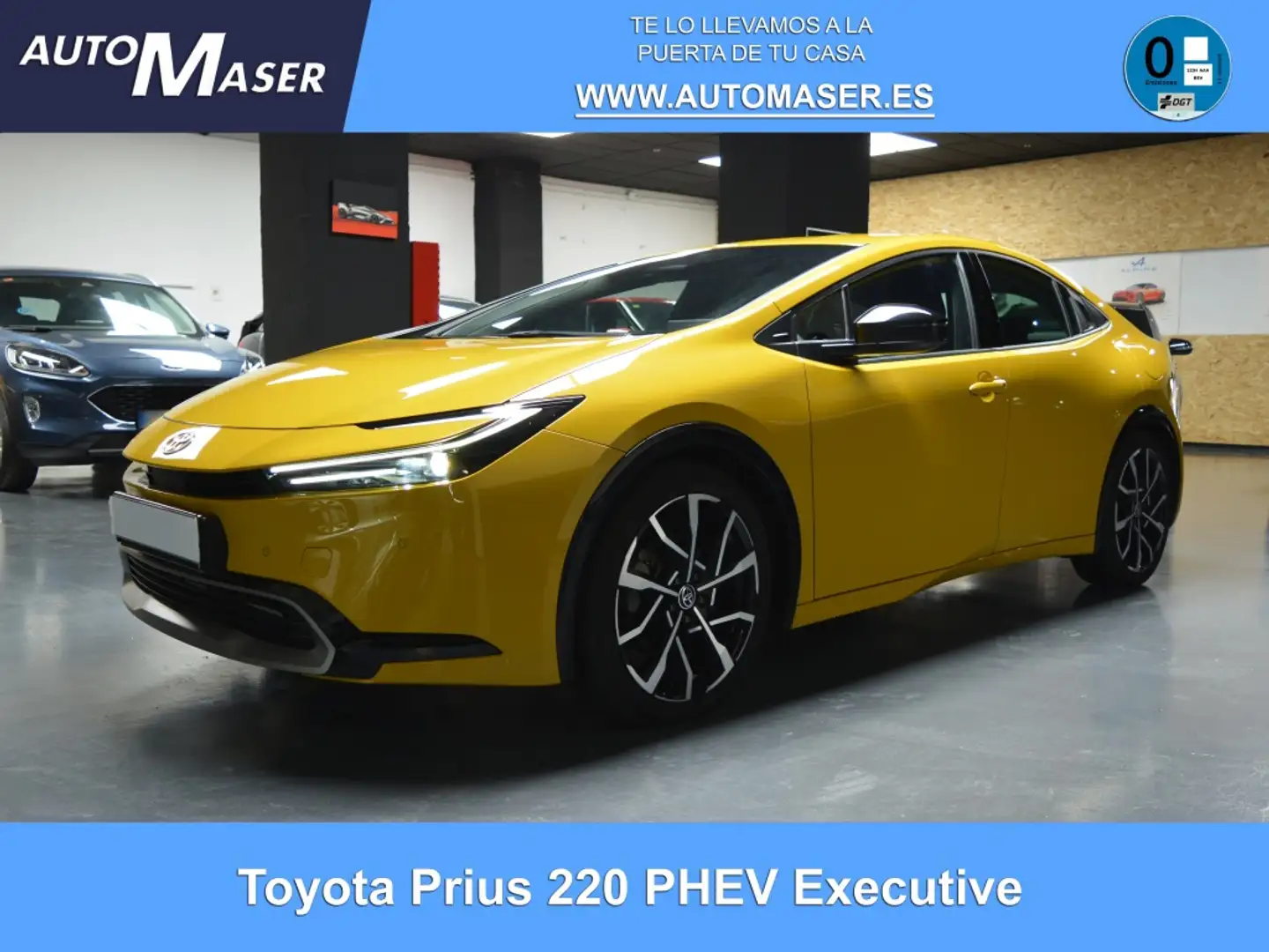 Toyota Prius Berlina Automático de 5 Puertas Amarillo - 1