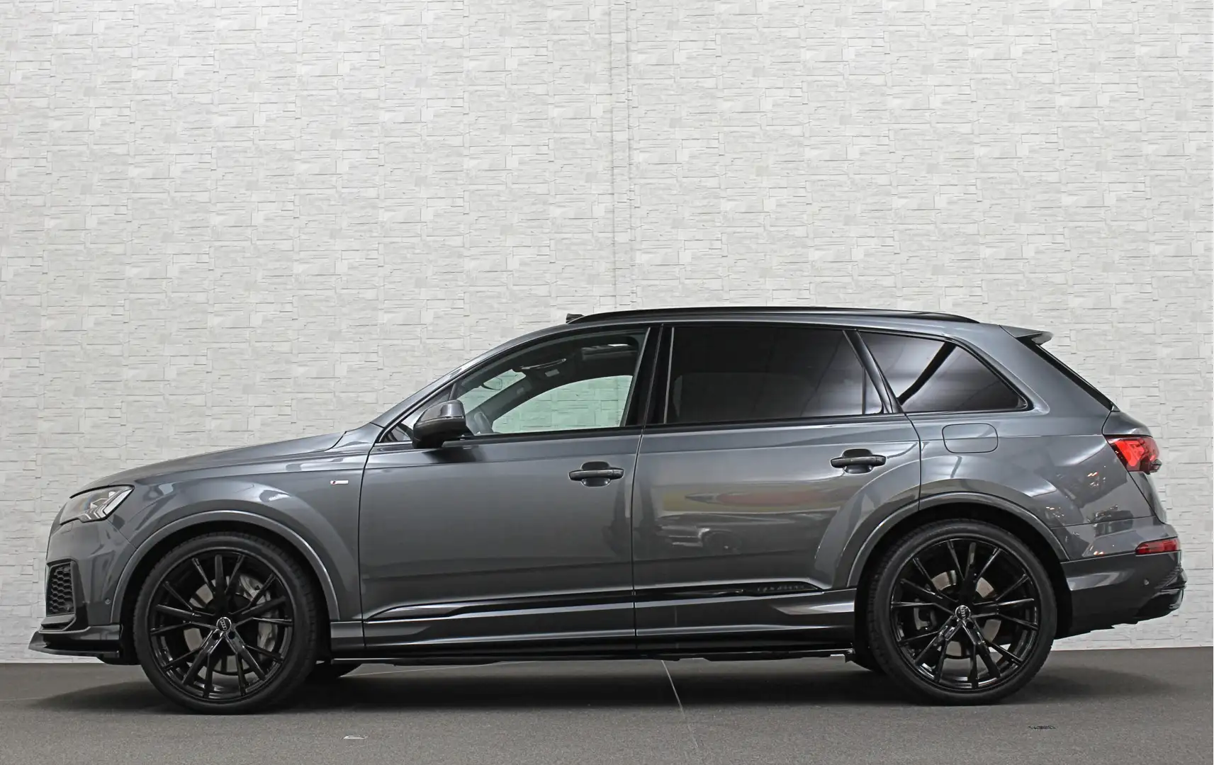 Audi Q7 55 TFSI e 381PK S-Line | 360 Camera | RS-Leder | L Gris - 2