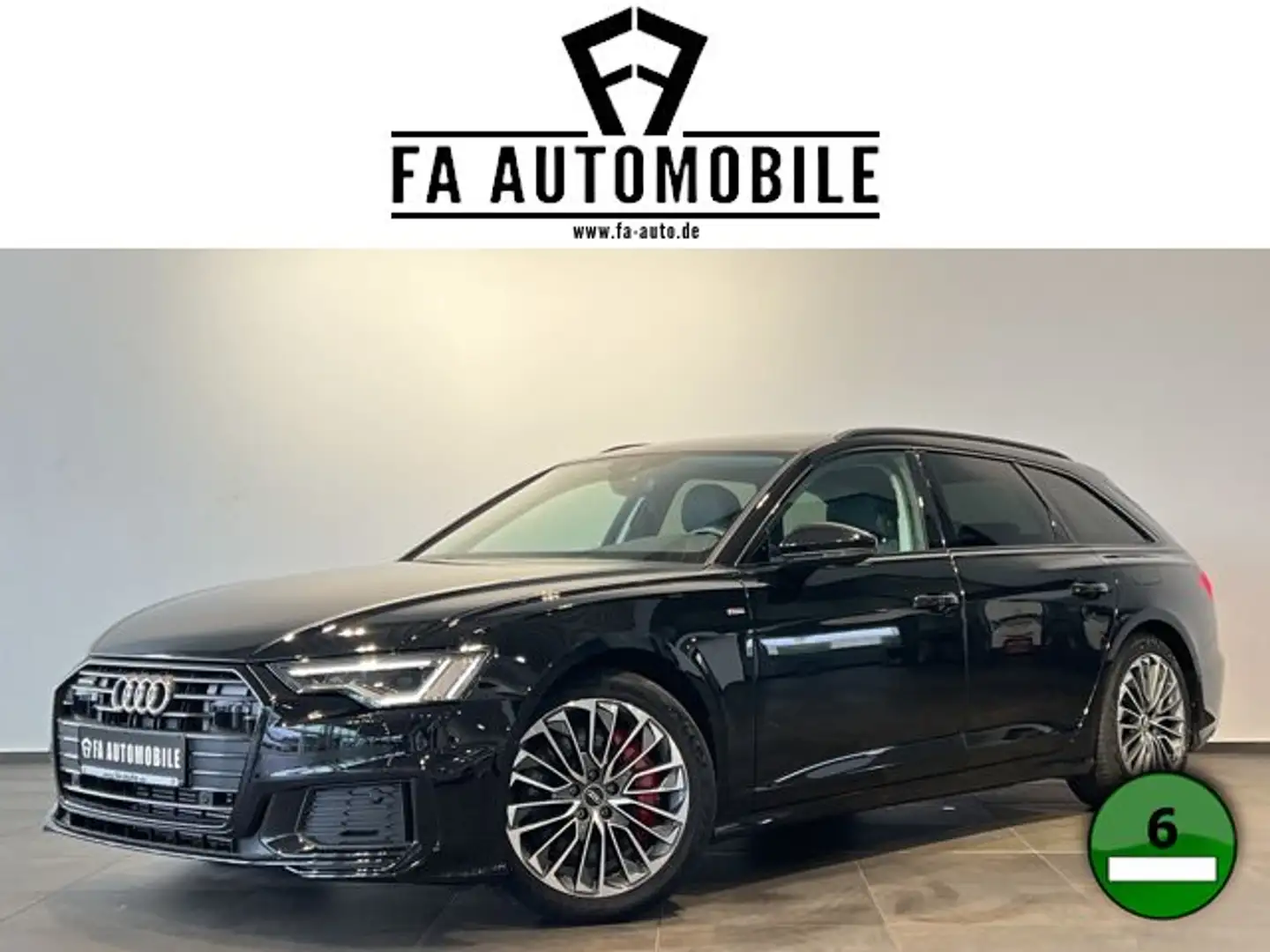 Audi A6 55 e 2x S Line Black Pano Matrix Kamera 19" Schwarz - 1