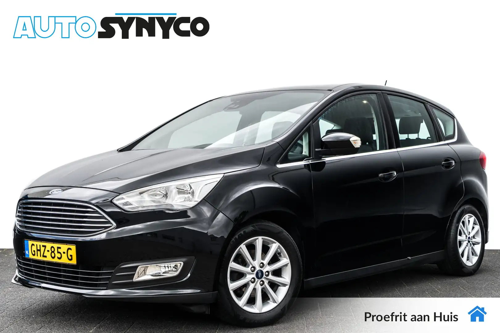 Ford C-Max 1.0 Titanium | Panoramadak | Trekhaak | Navi | PDC Zwart - 1