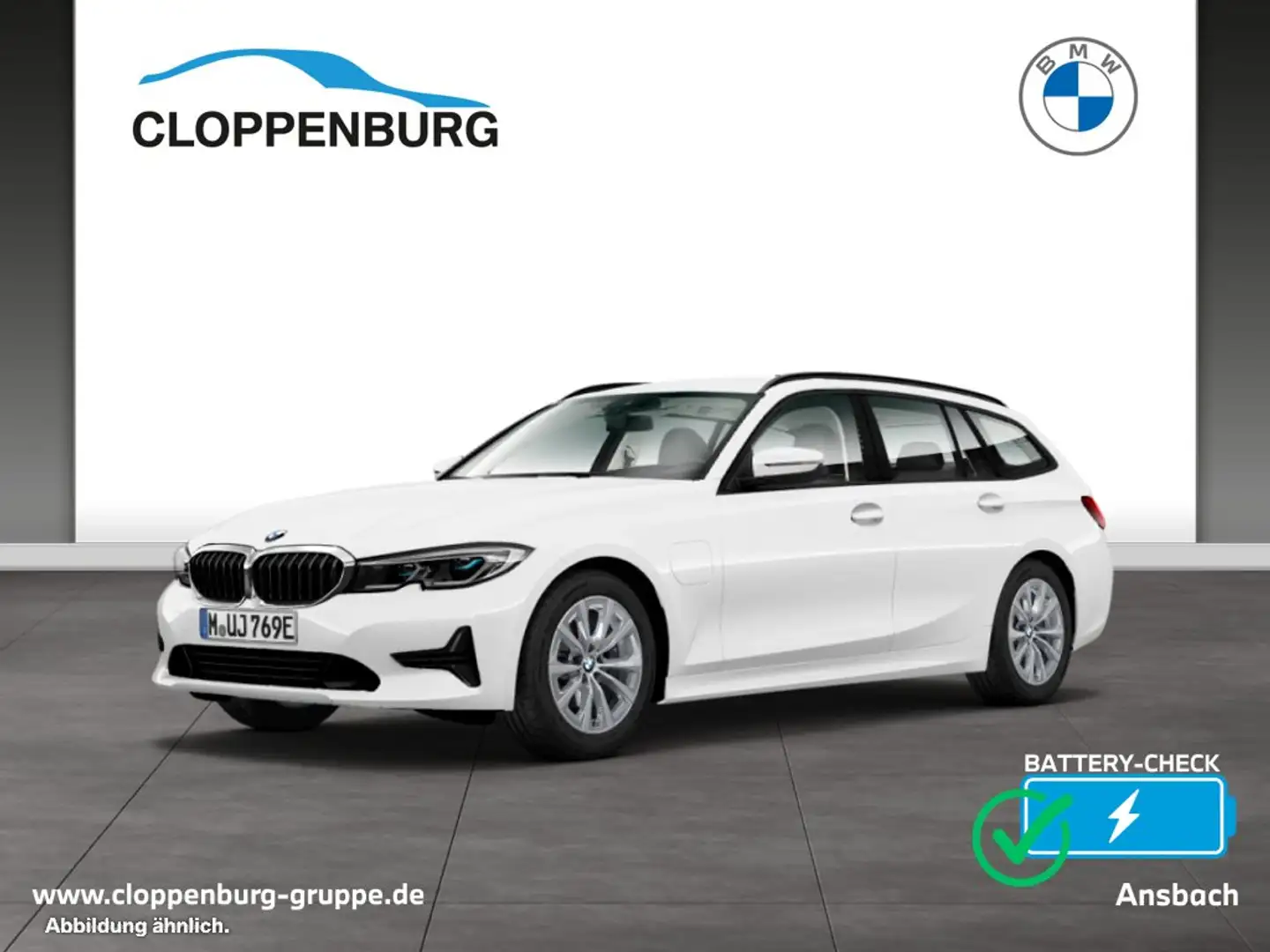 BMW 330 e xDrive Touring Advantage Head-Up DAB Weiß - 1