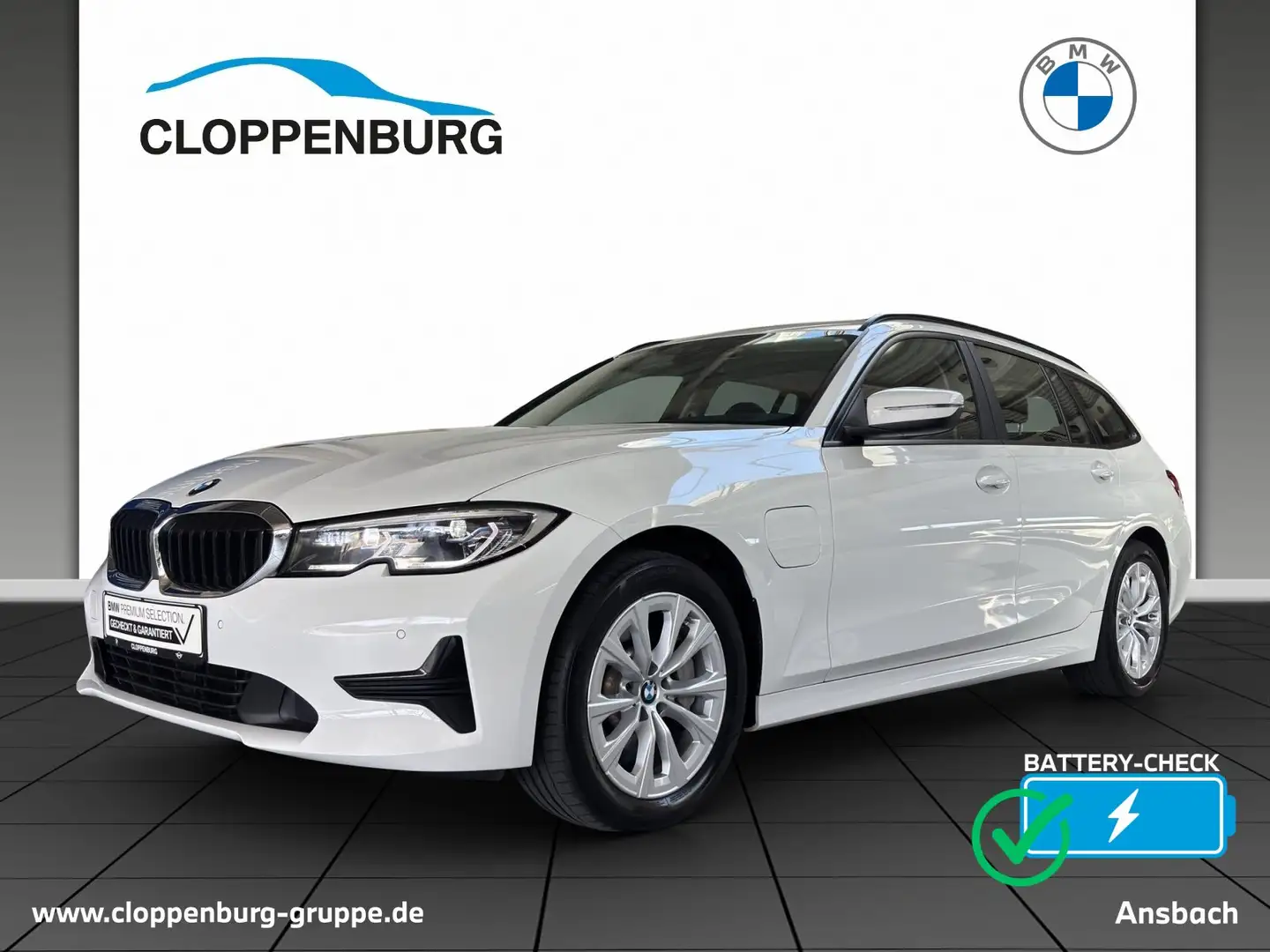 BMW 330 e xDrive Advantage Head-Up+Navi+Laser+KeyGO Weiß - 1