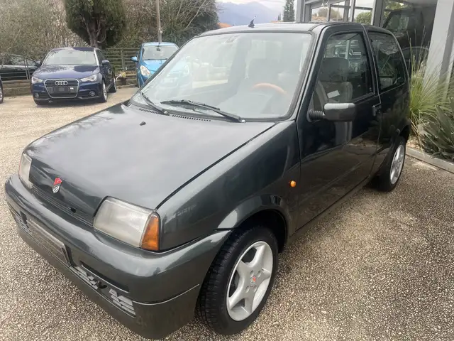 Fiat Cinquecento GIANNINI GK3/VOLANTE IN LEGNO/CERCHI ORIGINALI