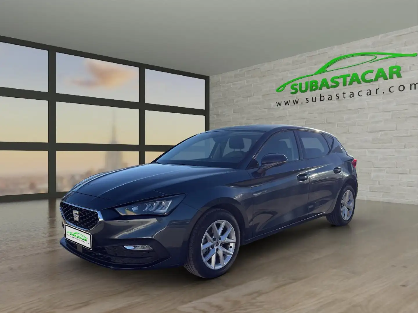 SEAT Leon 2.0 TDI 85kW S&S Style Gris - 1