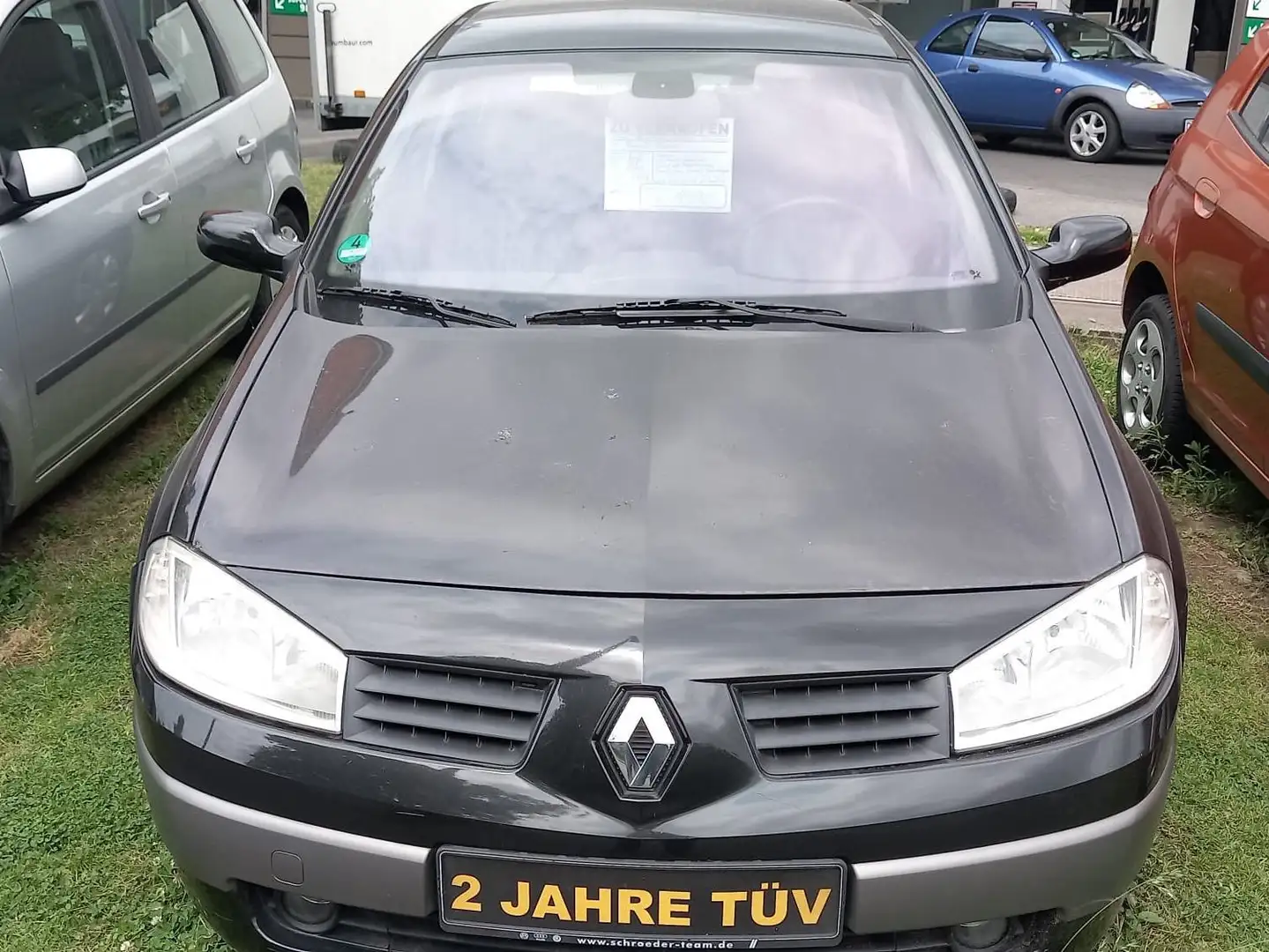 Renault Megane Klima,2 J. TÜV,eFh,Zv&Fb,1 Jahr Garantie Siyah - 1