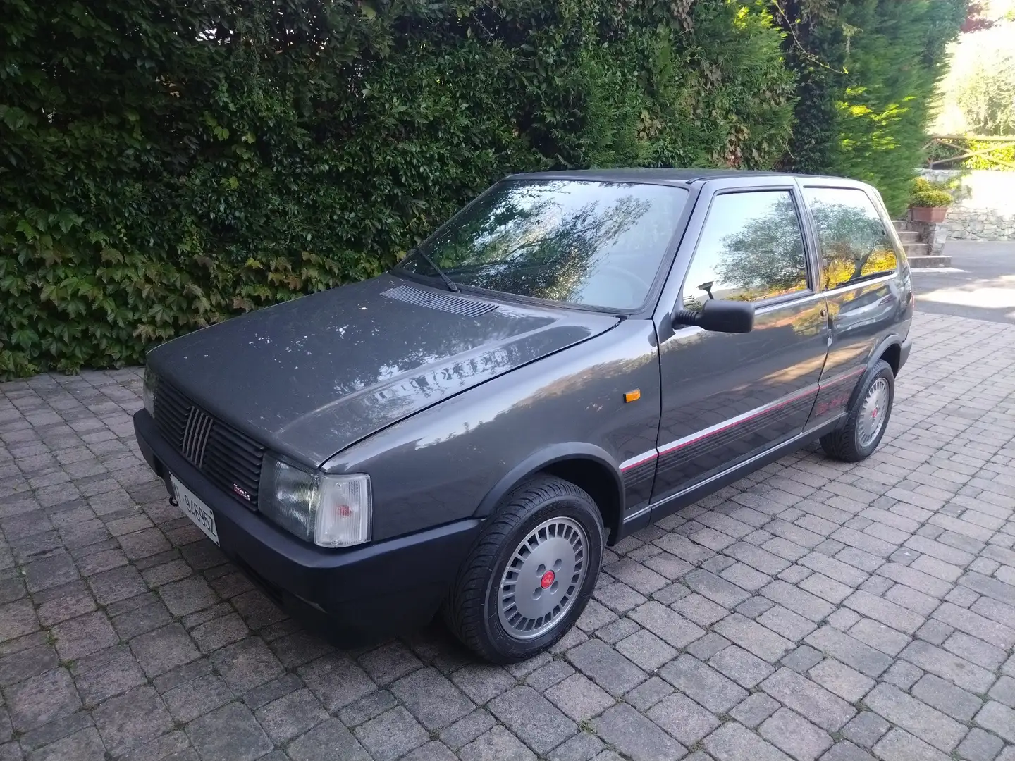 Fiat Uno TURBO ie 105cv - ASI TARGA ORO + CRS Grigio - 2