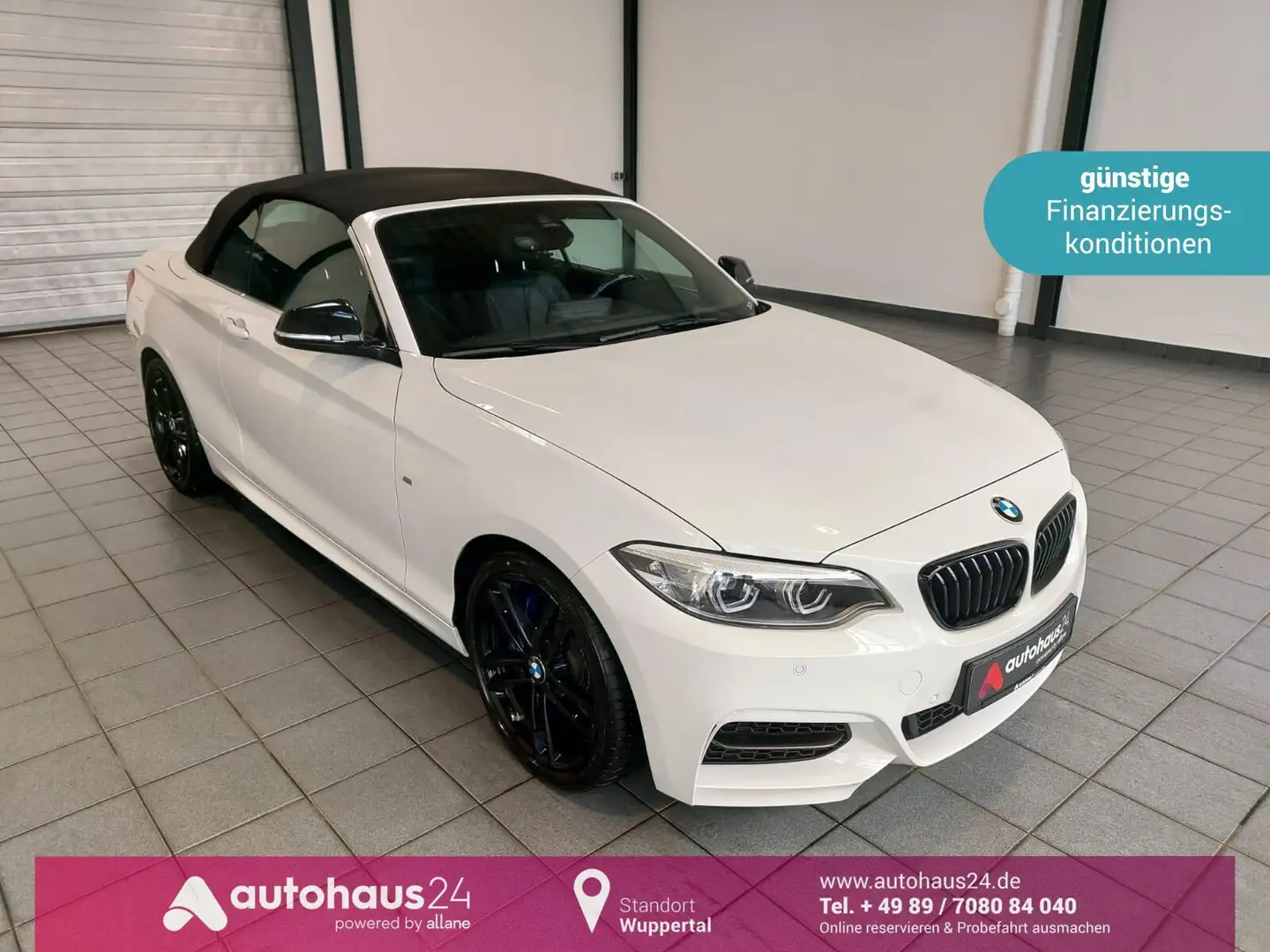 BMW 240 M240 i xDrive Navi|LED|Kamera|Sitzhzg Weiß - 1