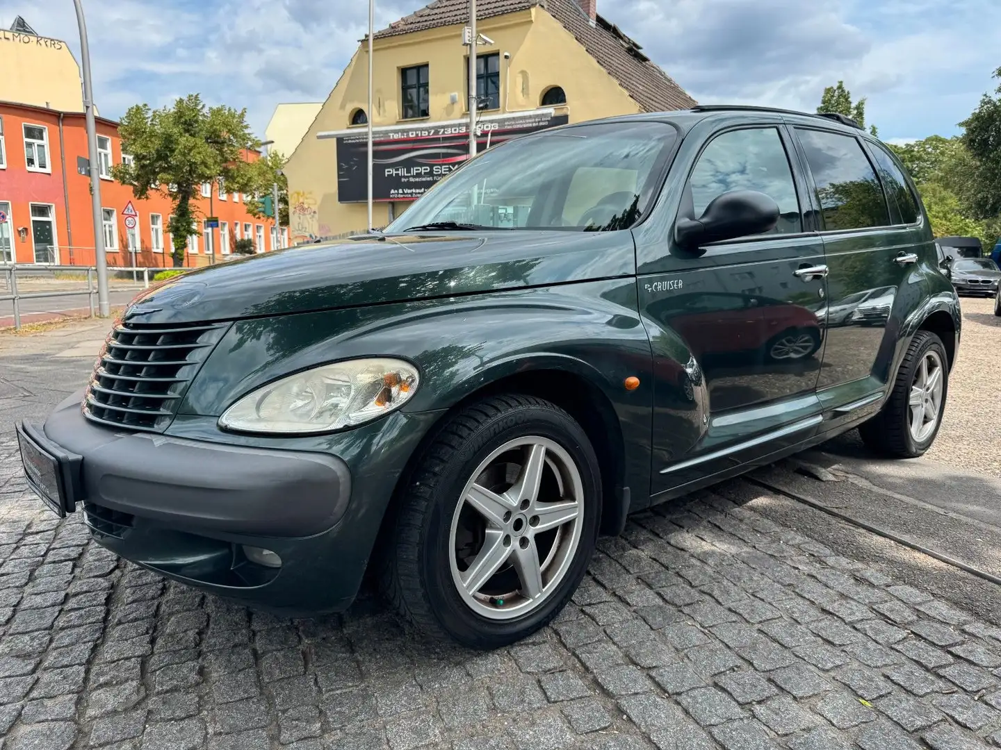 Chrysler PT Cruiser Limited 2.0*LEDER*KLIMA*TÜV NEU Zelená - 1