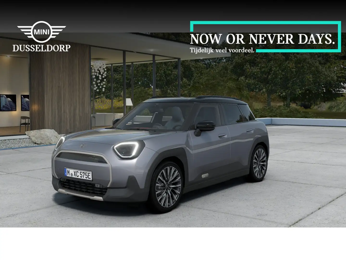 MINI Aceman E Favoured Pakket M PRIVATE LEASE EUR 409,- (18 mn Grijs - 1
