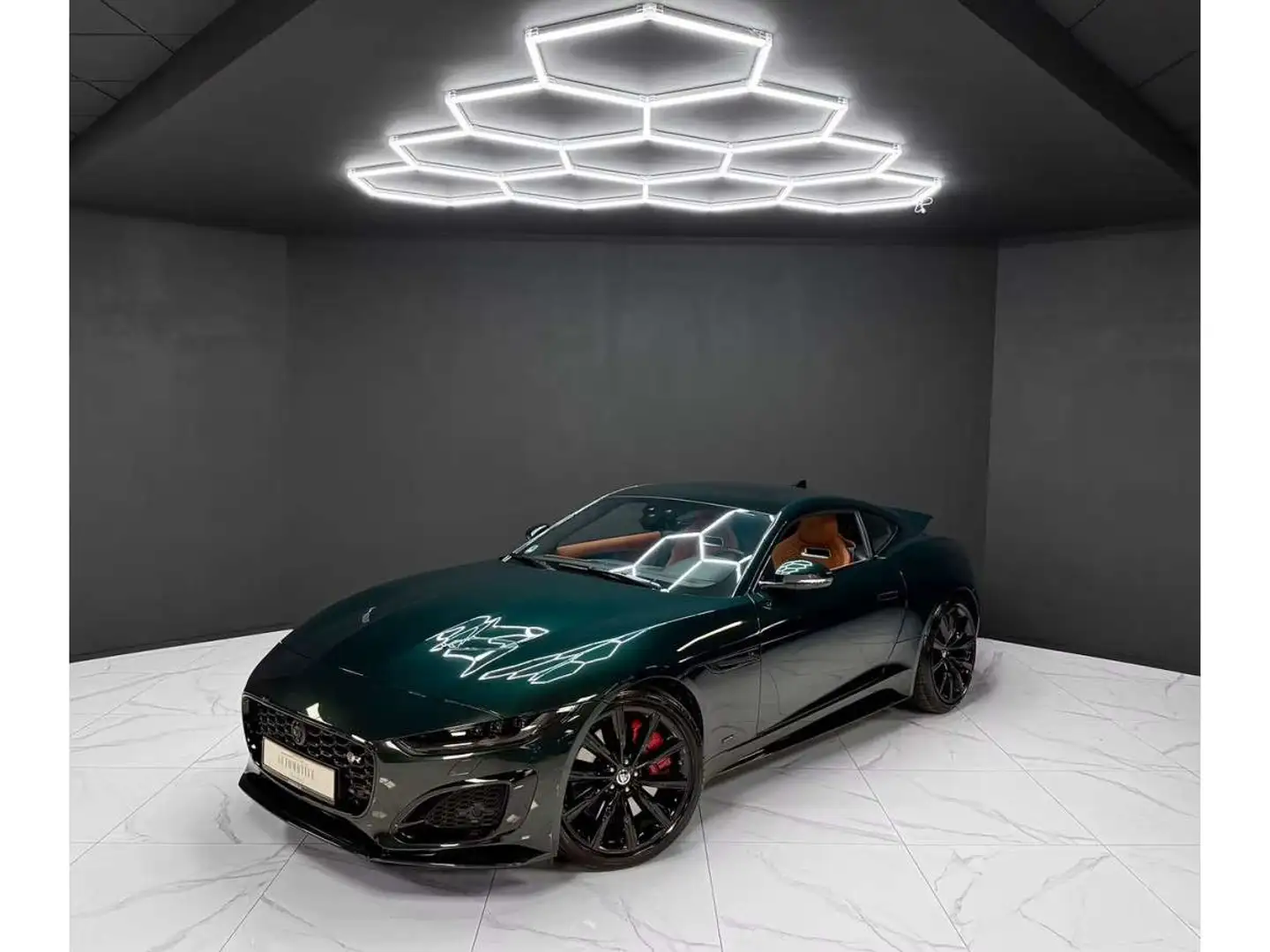 Jaguar F-Type Coupe R AWD P575 V8 British Racing Green Vert - 1
