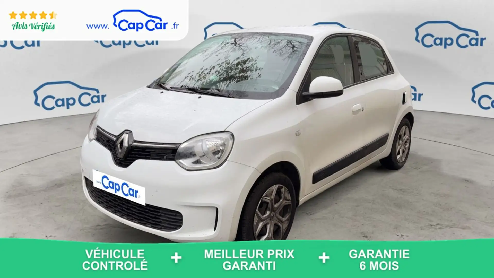 Renault Twingo 1.0 SCe 75 Zen Blanc - 1