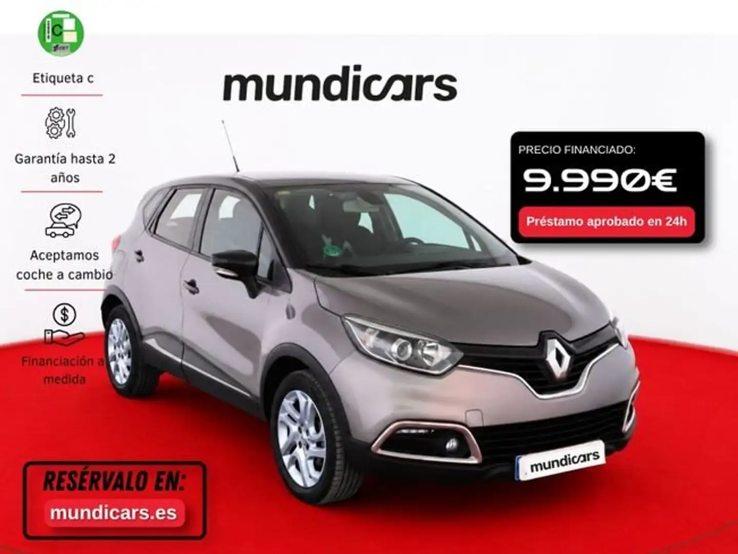 Renault Captur TCe Energy Zen 120 Gris - 1