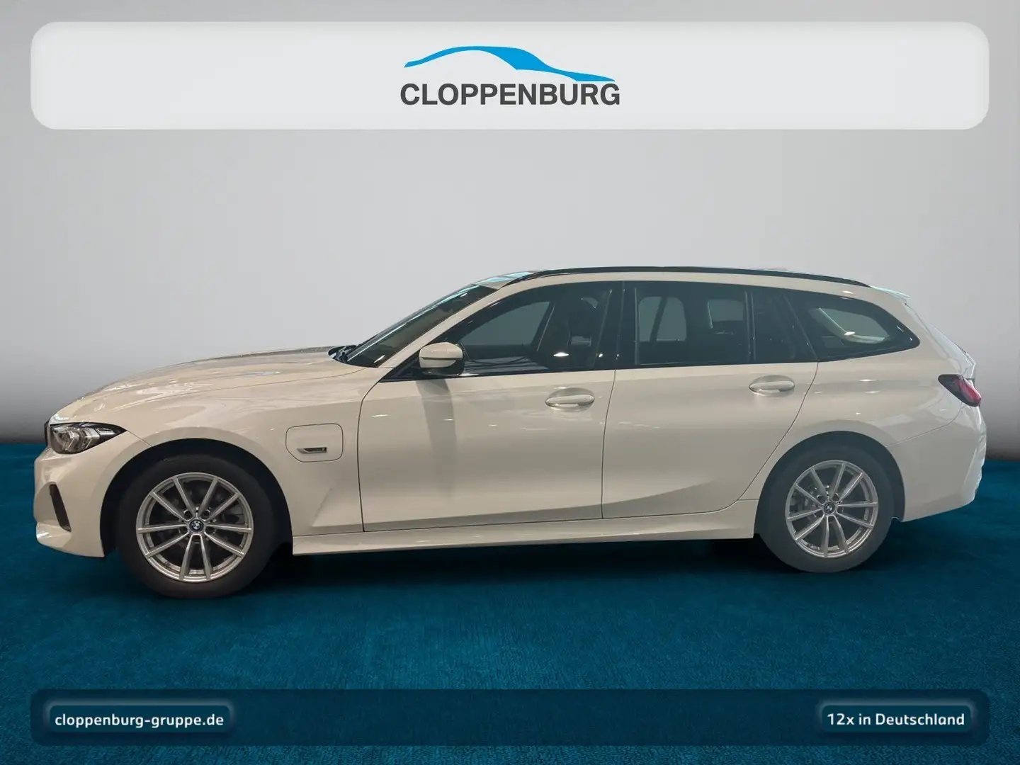 BMW 330 e Touring Head-Up+Navi+ACC+SHZ+HiFi+Spurass. Weiß - 2