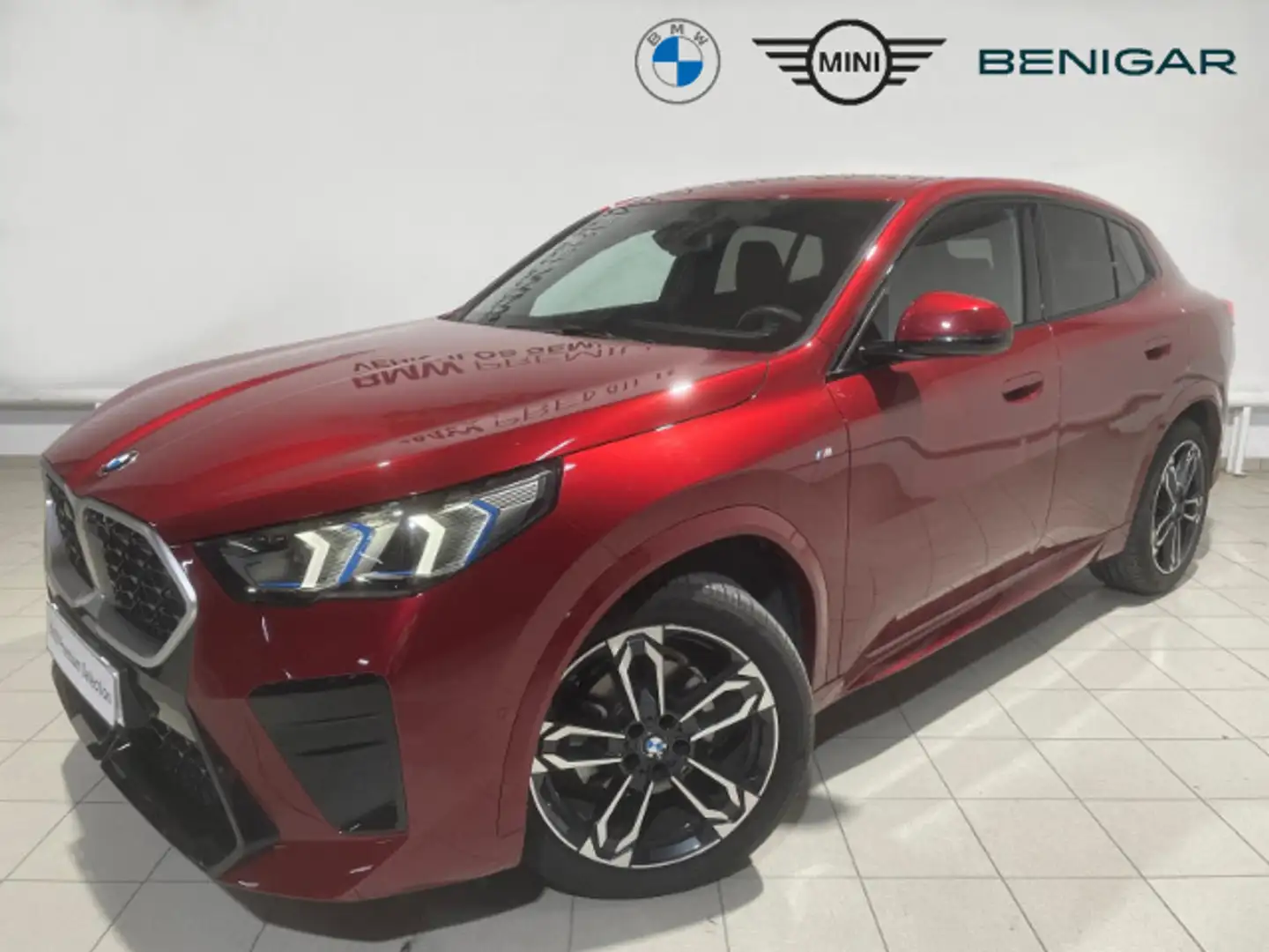 BMW X2 sDrive 18dA Rojo - 1