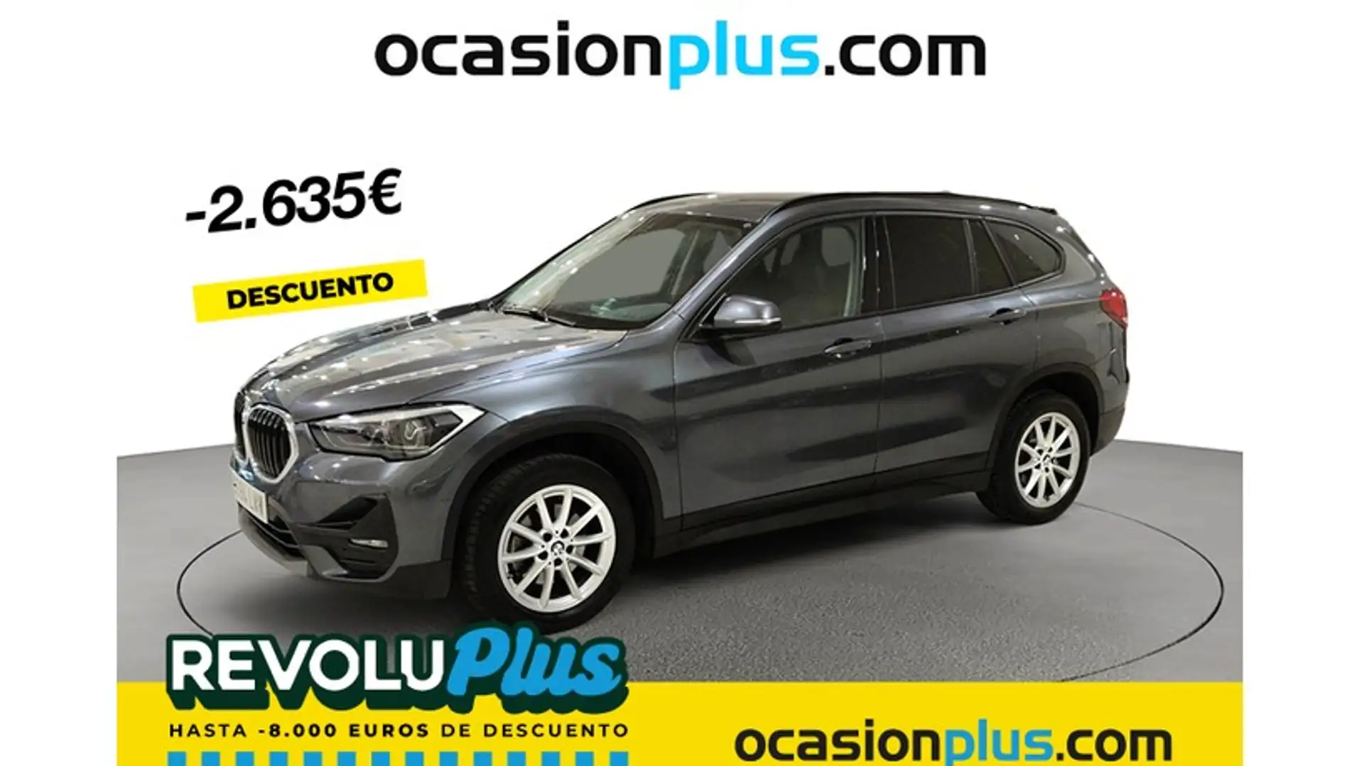 BMW X1 sDrive 18dA Gris - 1
