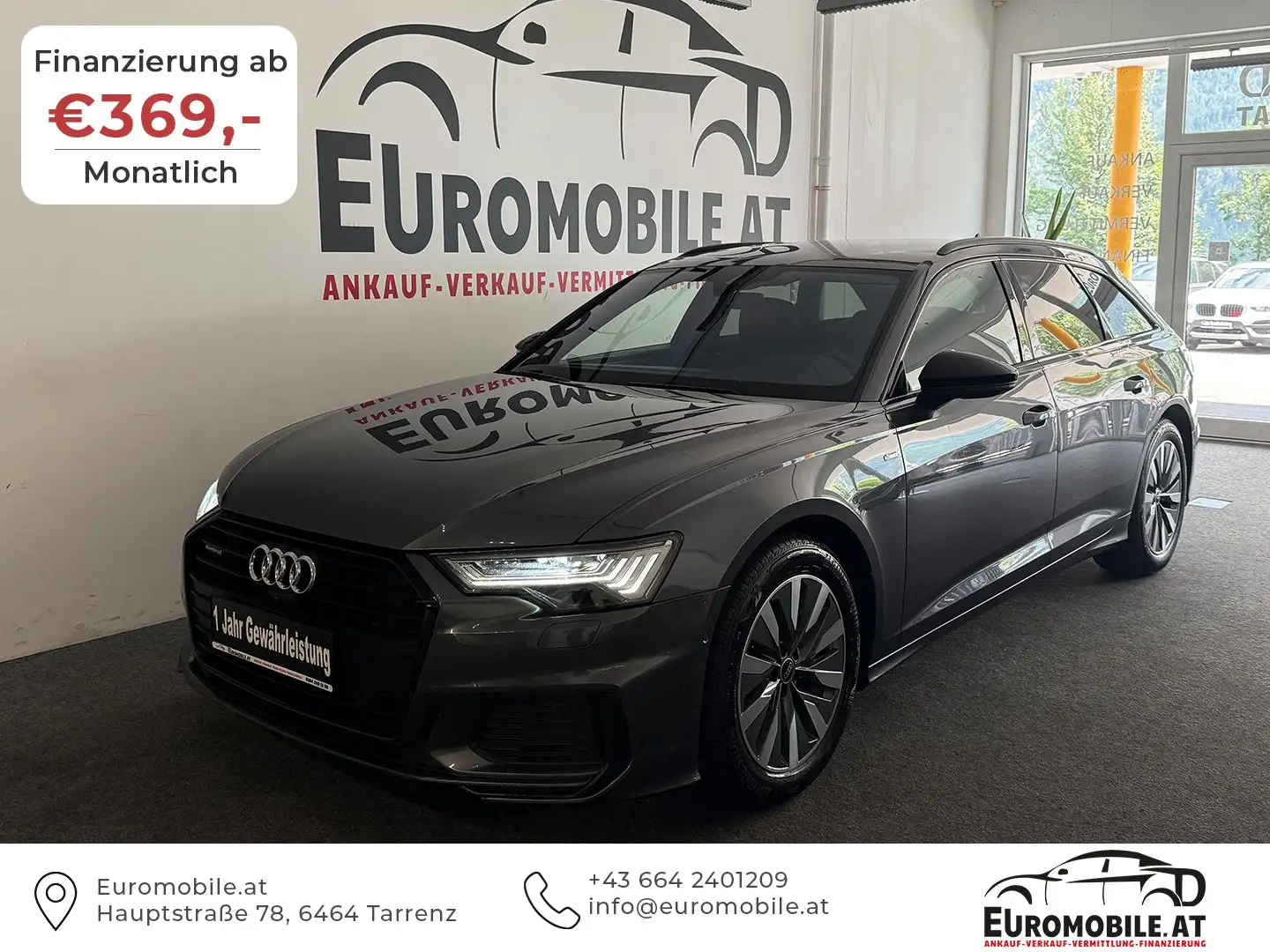 Audi A6 40 TDI Quattro Sport S-Line *360*AHK*TOTW*MATRIX* Grau - 1