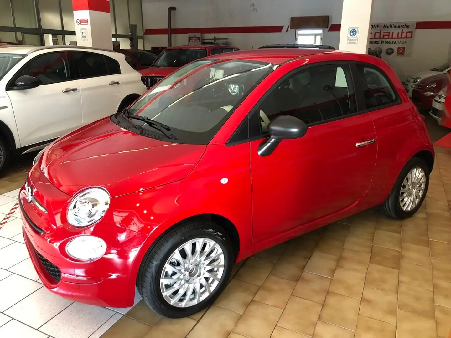 Fiat 500 500 1.0 hybrid Cult 70cv MY23 radio 7'' mirroring Rosso - 2