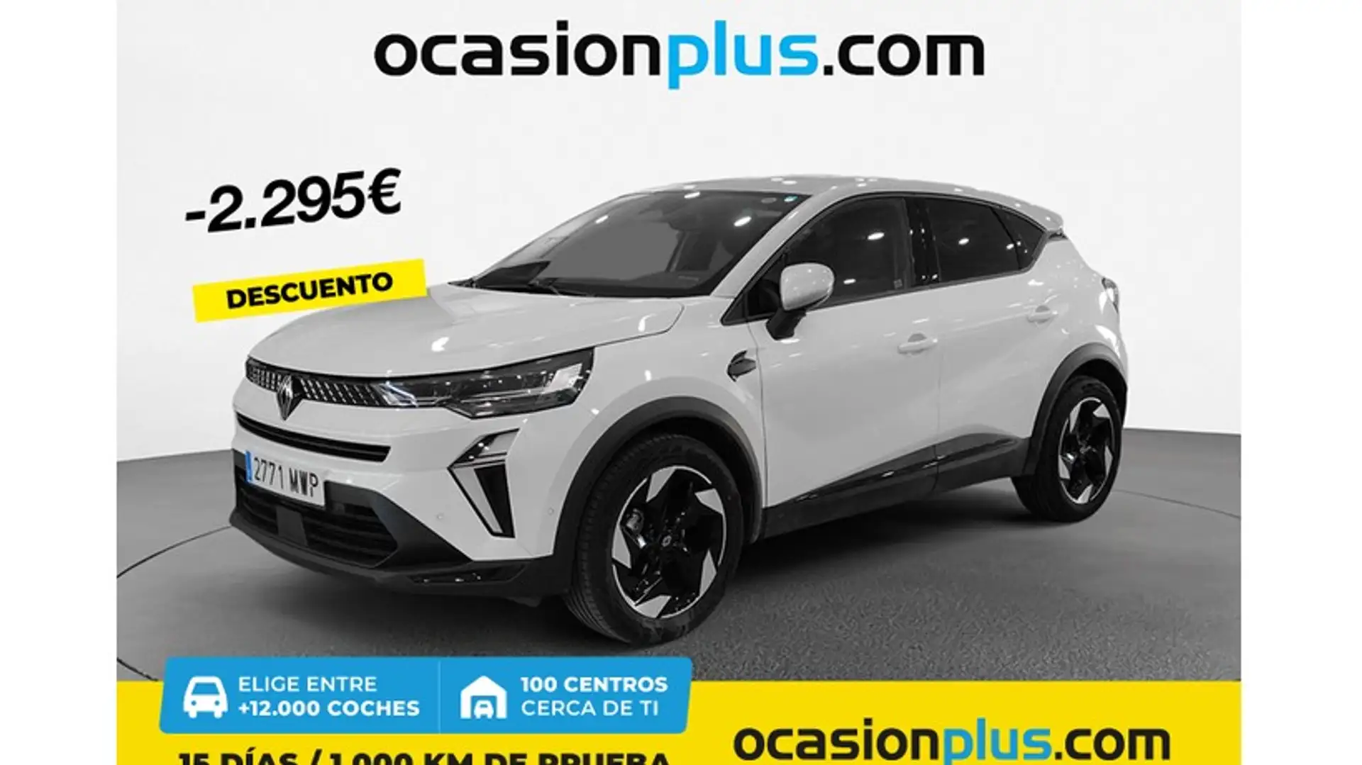 Renault Captur TCe GPF Micro Híbrido Techno 103kW Blanco - 1