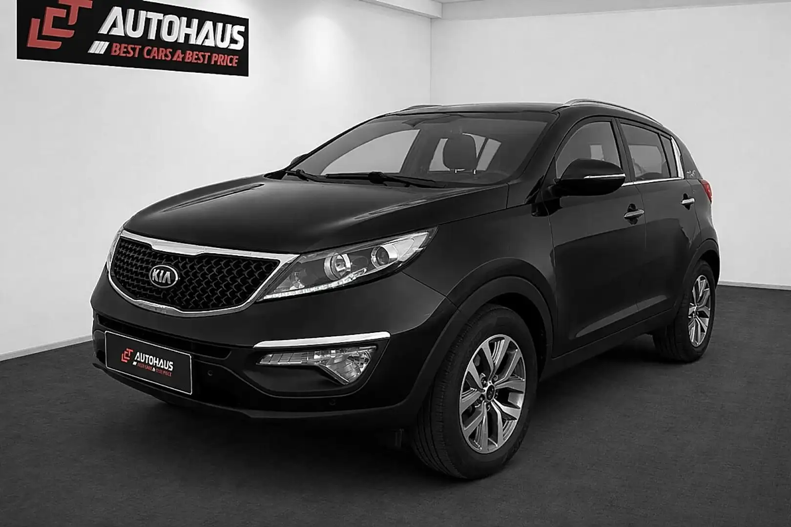 Kia Sportage 1,7 CRDi | 1.BESITZ | GUTE AUSSTATTUNG | Schwarz - 1