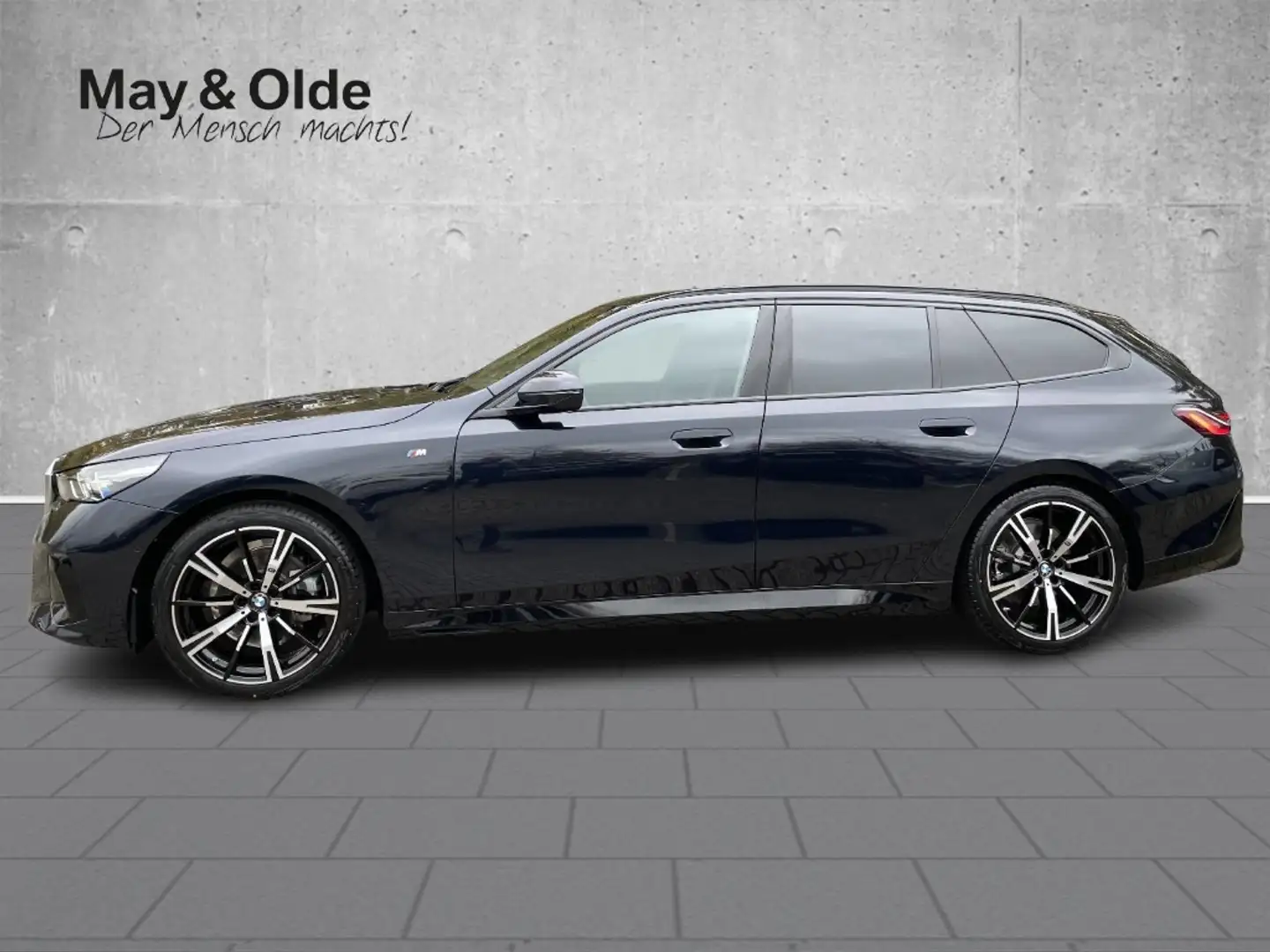 BMW 520 i M Sport AHK Navi H/K Sound LED ACC Mehrzonenklim Schwarz - 2