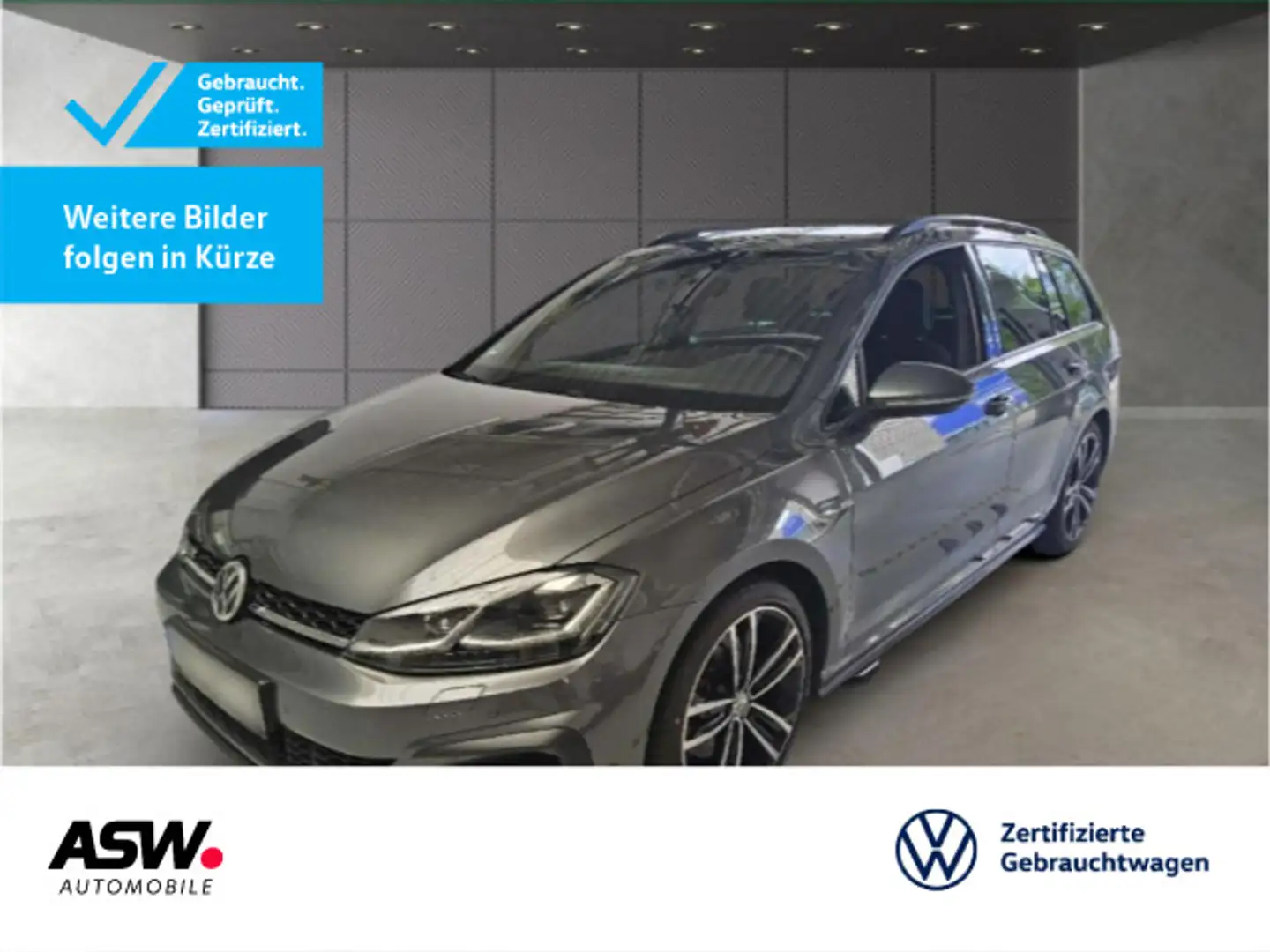 Volkswagen Golf Variant GTD 2.0TDI DSG LED Navi Pano AHK VC Grey - 1