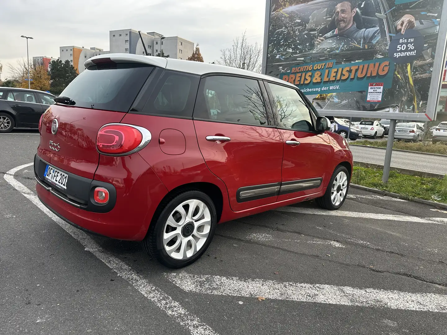 Fiat 500L Lounge Rot - 2