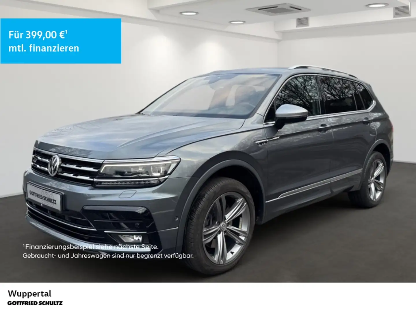 Volkswagen Tiguan Allspace 2.0 TDI 4M DSG STHZ NAVI DCC KAM ACC LED SHZ PDC L Grau - 1