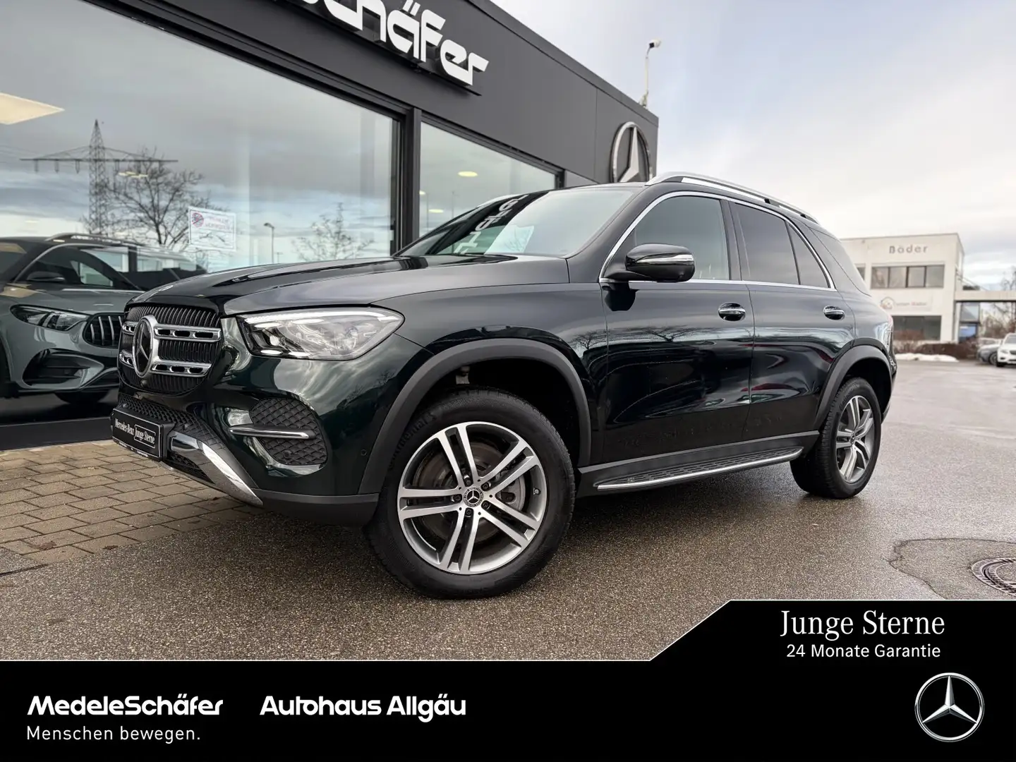 Mercedes-Benz GLE 450 GLE 450 4M AIRMATIC AHK Burmes MLED Stdheiz 360° Grün - 1