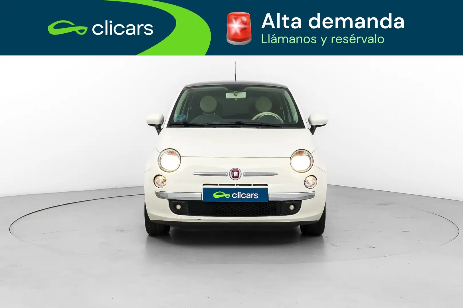 Fiat 500 1.2 Lounge Blanco - 2