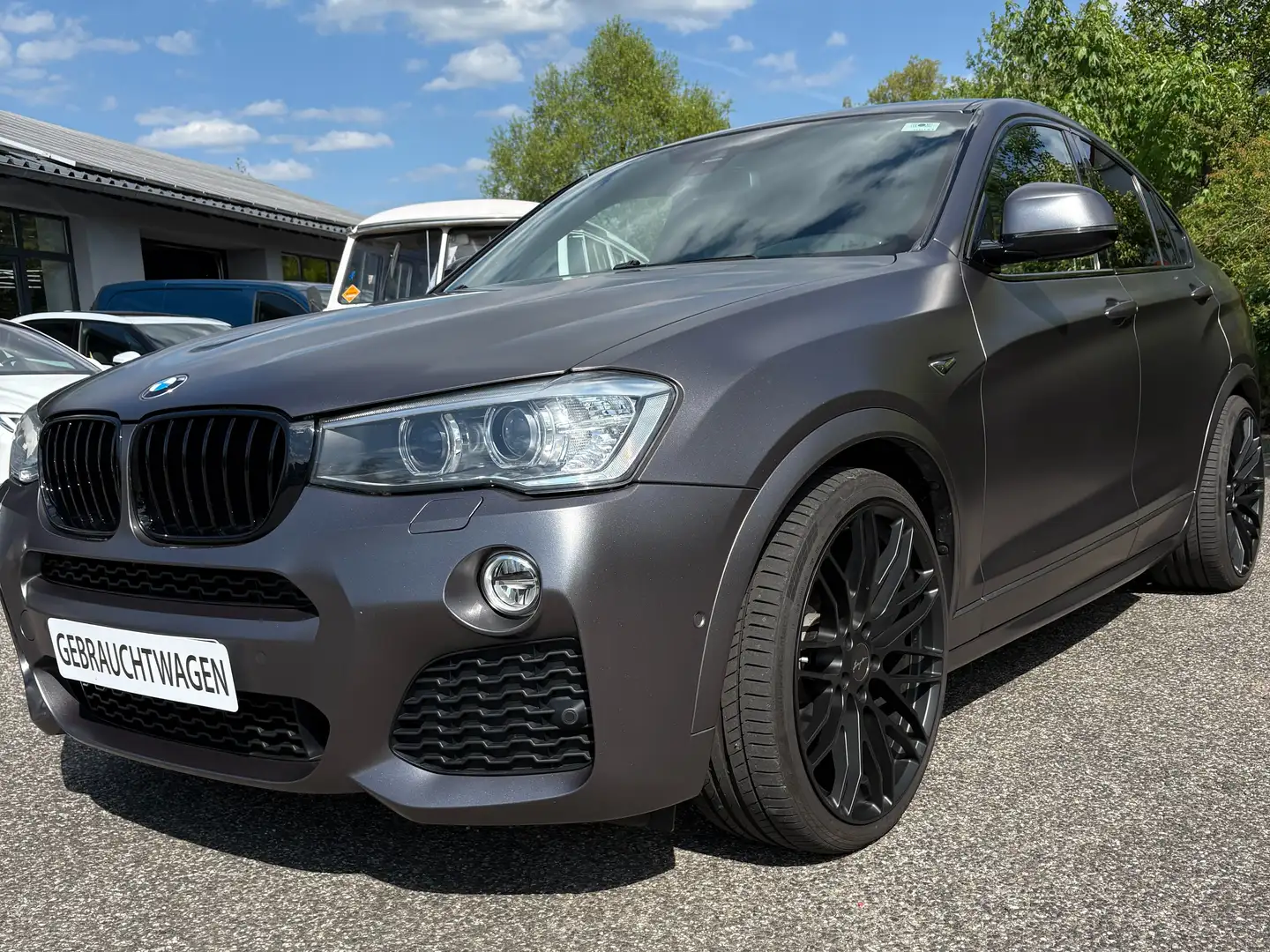 BMW X4 M-Paket 35d, 21 Zoll, H&R Black - 1