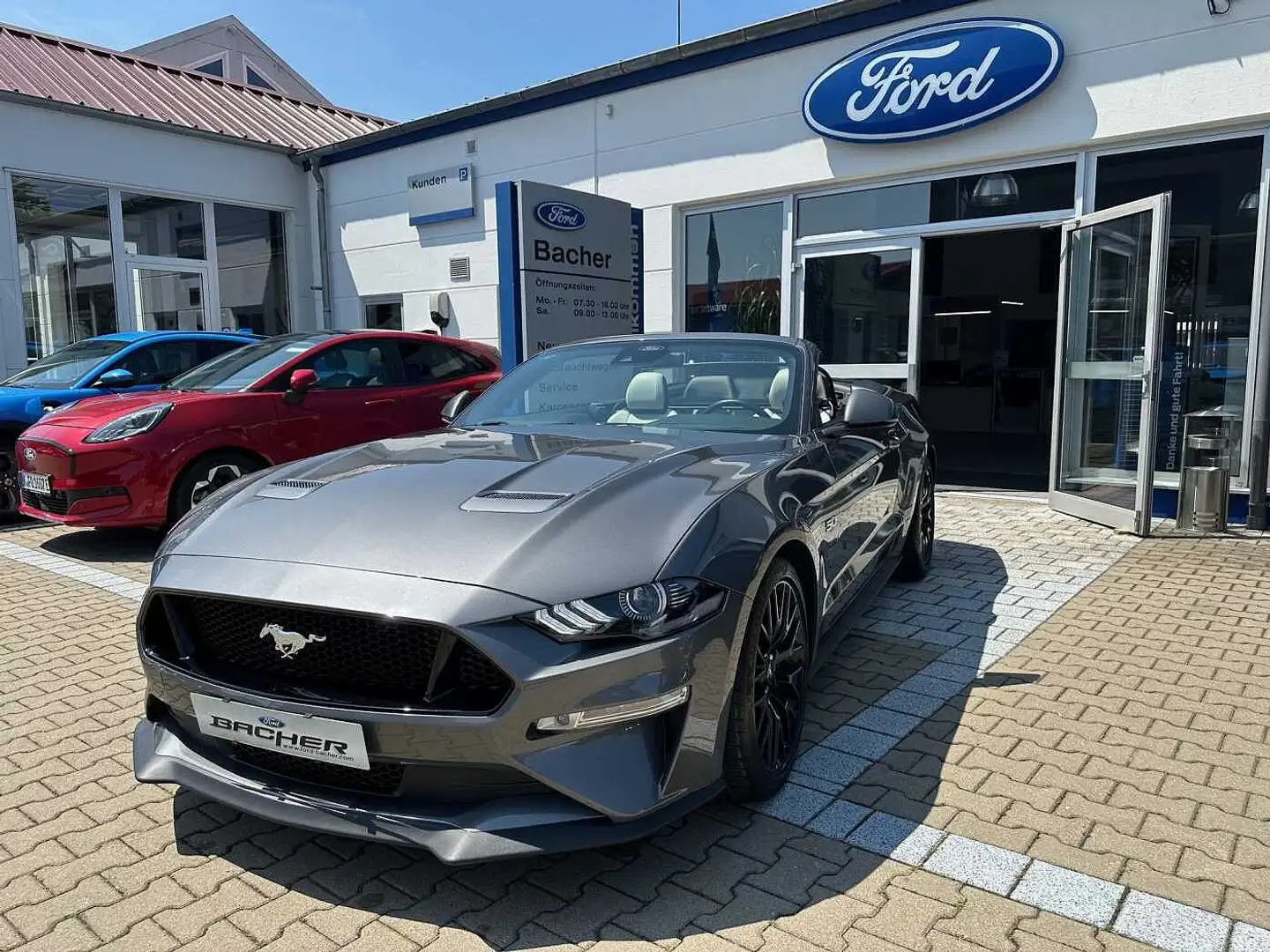 Ford Mustang 5.0 GT V8 *MAGNE-RIDE*NAVI*ACC* Gris - 1