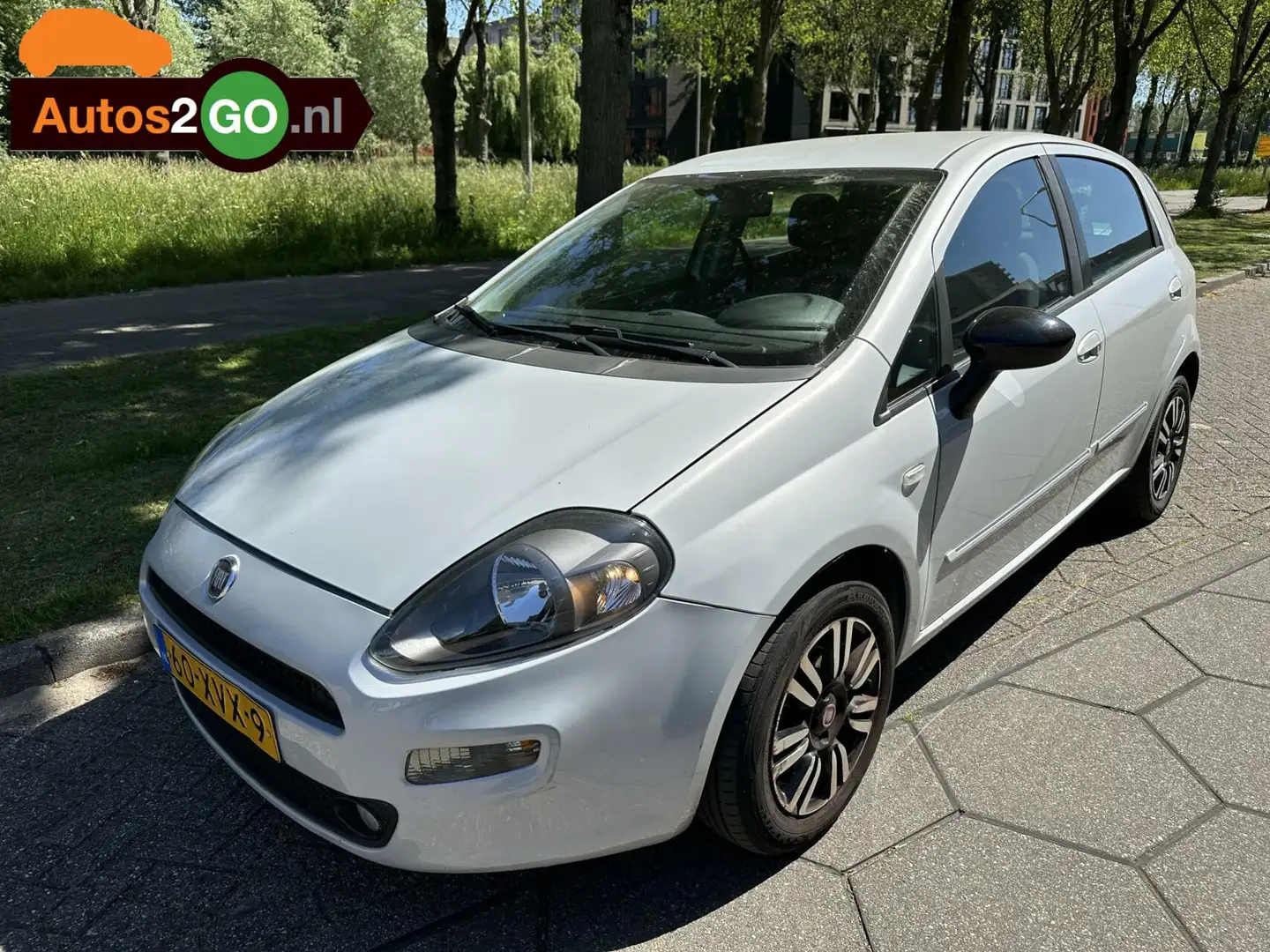 Fiat Punto Evo 0.9 TwinAir Lounge I Airco I 5deurs I Cruise contr Blanco - 1