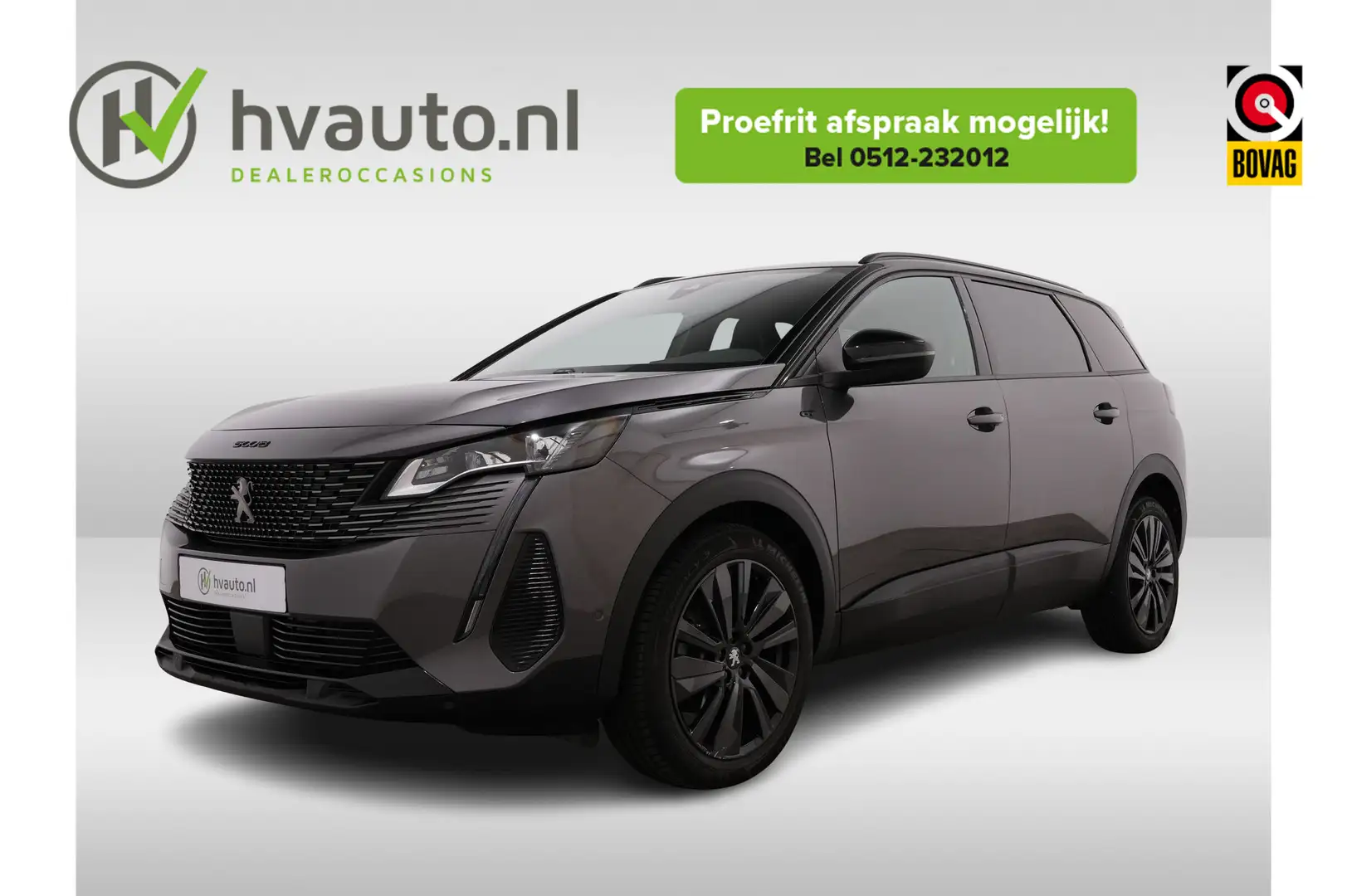Peugeot 5008 1.2 PURETECH 130PK GT BLACK PACK EAT8 | Navi | 19 Grijs - 1
