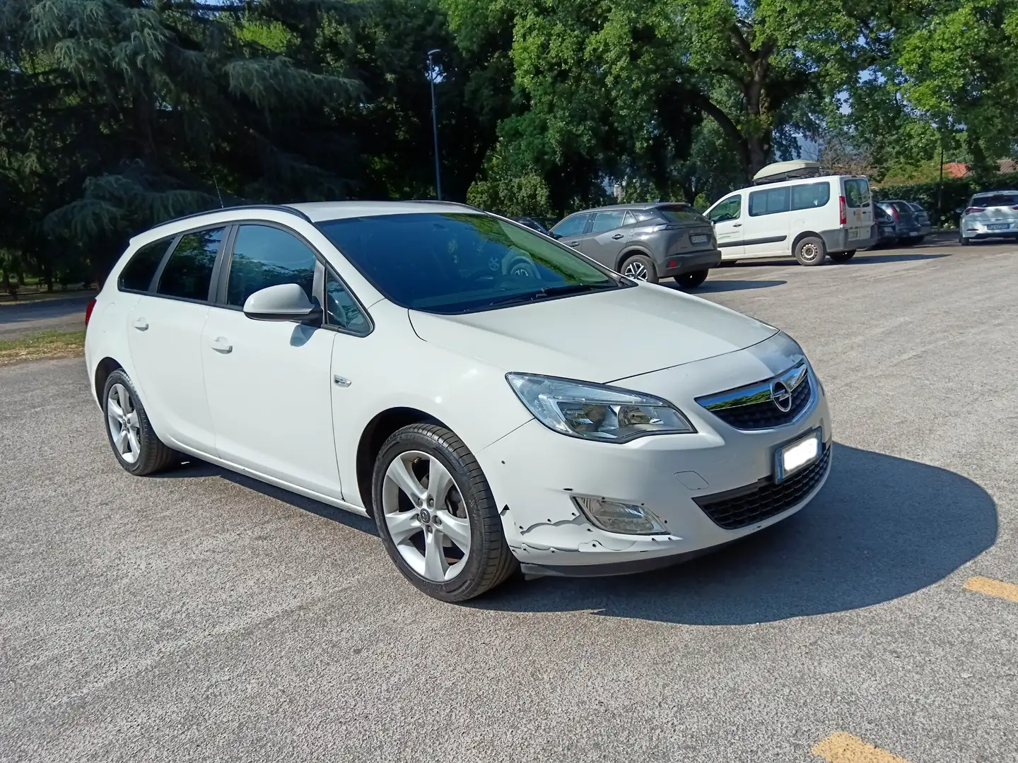 Opel Astra Astra Sports Tourer 1.4 t Elective Gpl-tech 140cv Bianco - 2