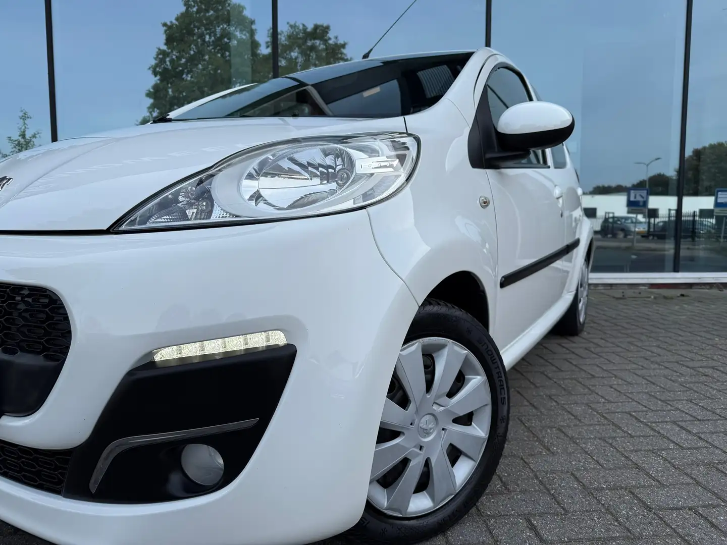 Peugeot 107 1.0 Active Pack Prmium - Airco - elec pakket - Med Blanc - 2
