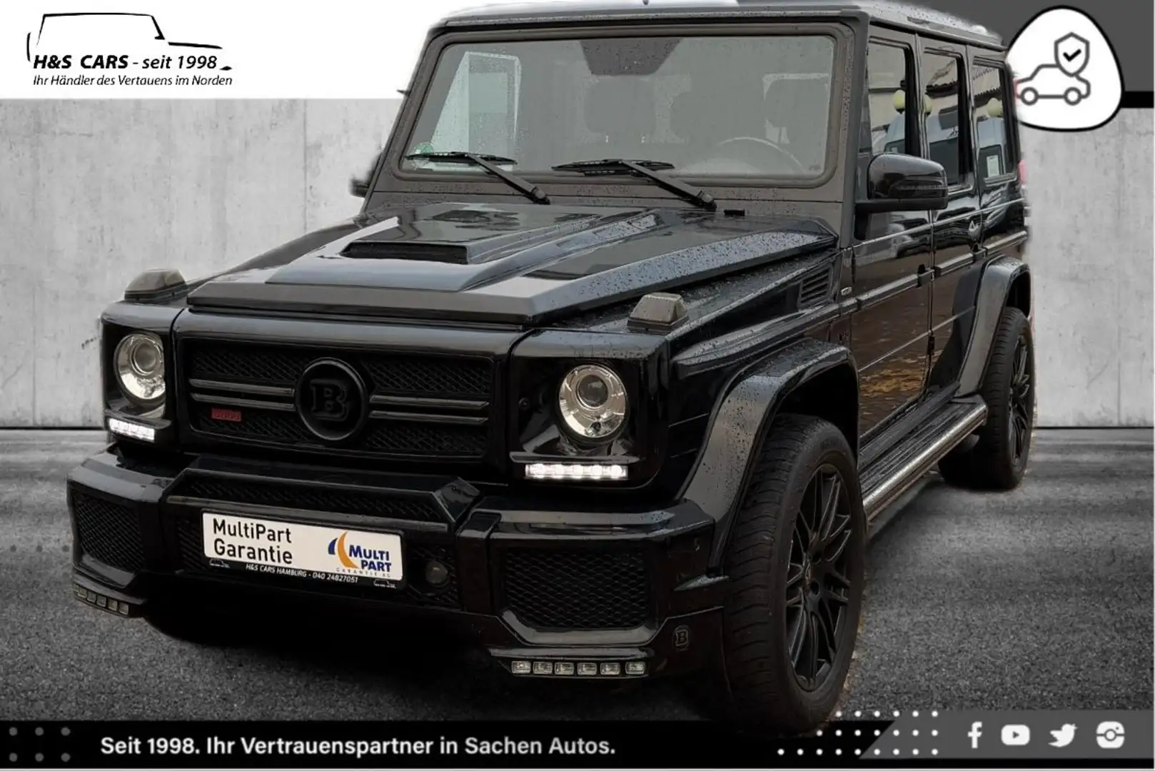 Mercedes-Benz G 320 L CDI BRABUS BI-XEN H&K MEM COM SCHIEB AHK Schwarz - 2