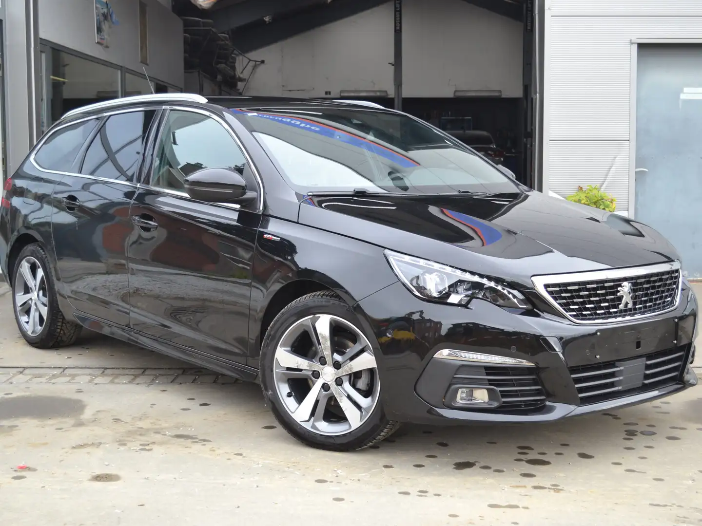 Peugeot 308 SW/LEDER/ZETELVERWARMING/LED Noir - 1