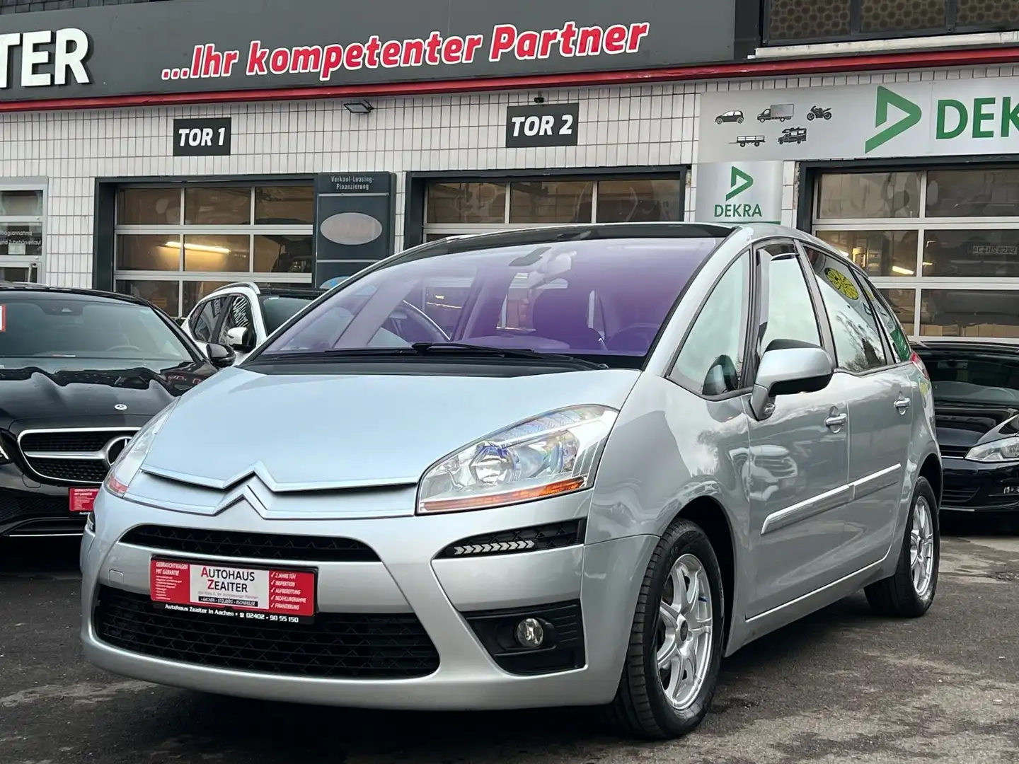 Citroen C4 Picasso Tendance*Automatik* Silber - 2