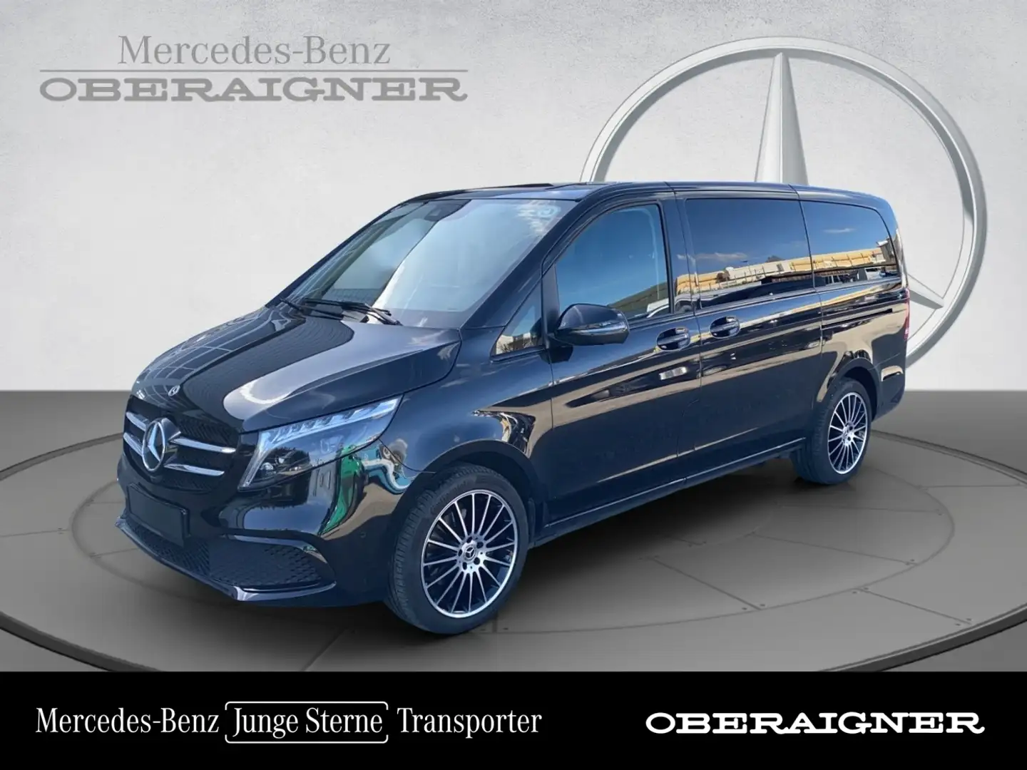 Mercedes-Benz V 300 d 4MATIC AVANTGARDE Lang Night Stdhzg FAP Schwarz - 1
