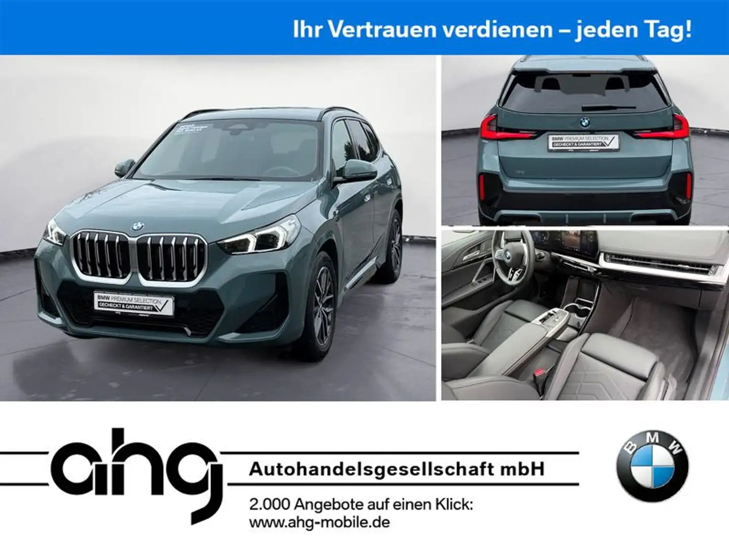 BMW X1 sDrive20d M Sport Navi Klima Leder PDC Kamera Vert - 1